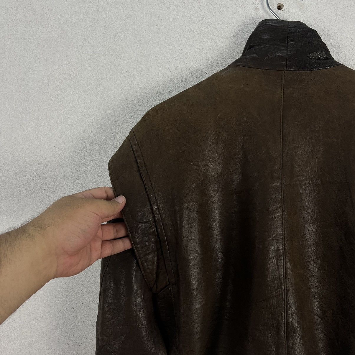 Japanese Brand VINTAGE 70’s ROBERT COMSTOCK LEATHER JACKET BOMBER DESIGN Size US M / EU 48-50 / 2 - 9 Thumbnail