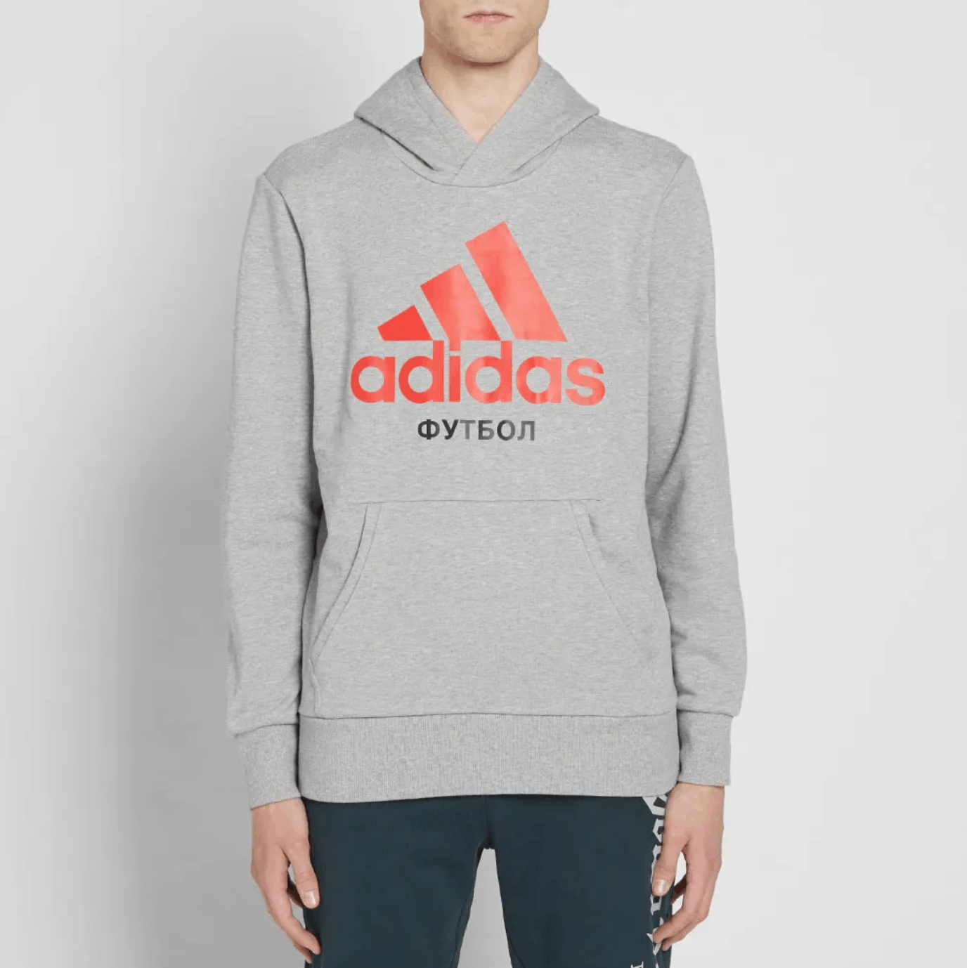 Adidas × Gosha Rubchinskiy GOSHA RUBCHINSKIY X ADIDAS Logo Hoodie Size US XL / EU 56 / 4 - 7 Thumbnail