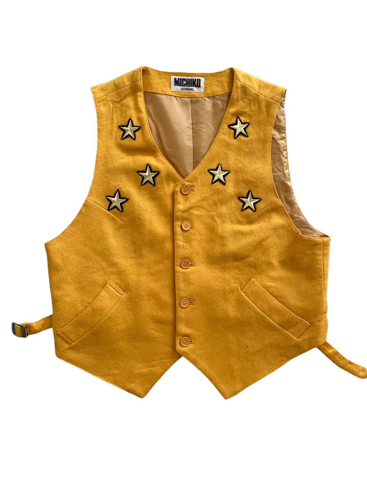Michiko Koshino London 💥best offer💥Vintage Vest Michiko Koshino Pachwork Vest Size US M / EU 48-50 / 2 - 3 Thumbnail