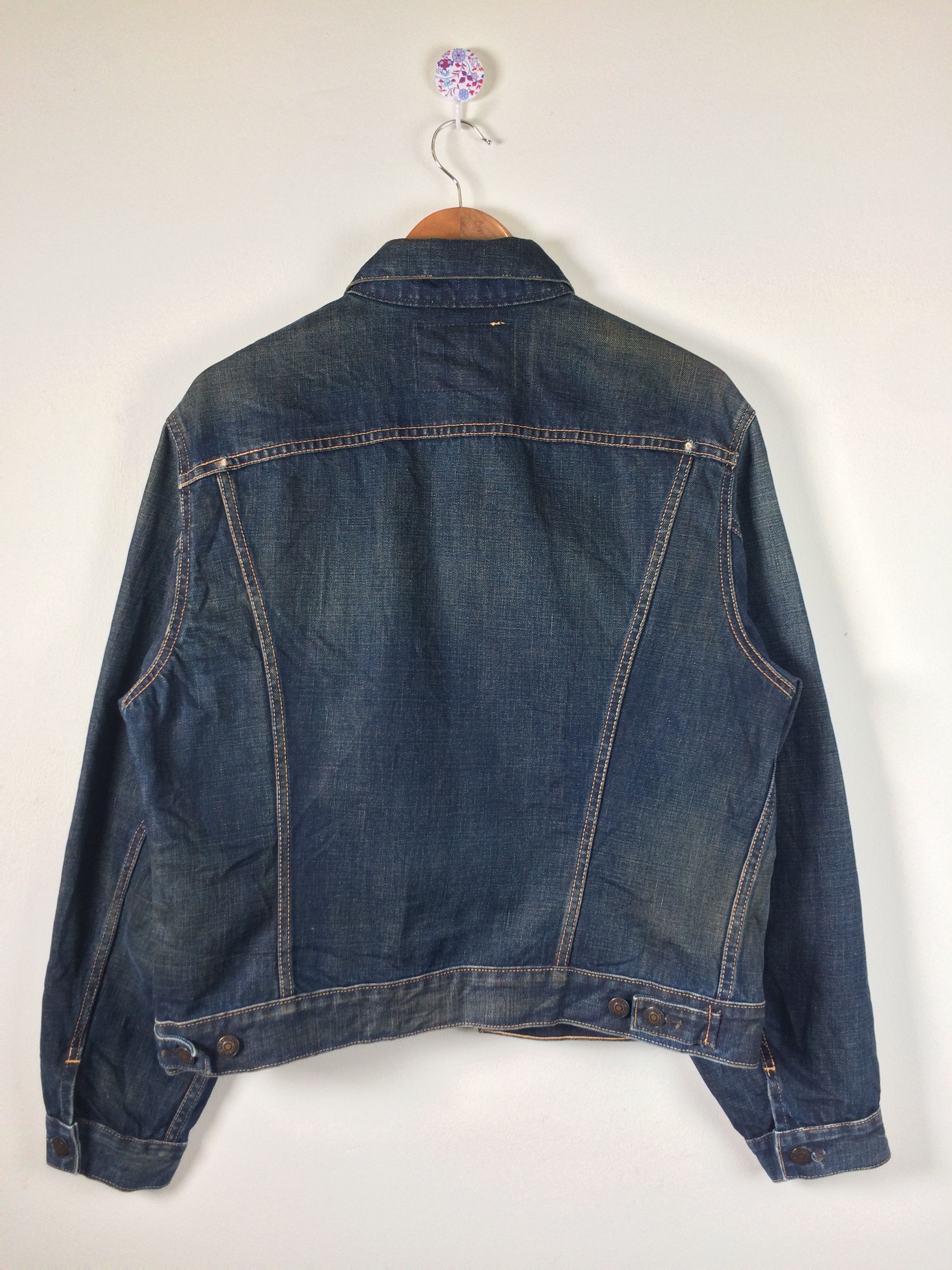 Levi's VTG 90's Levi's 557xx Big E Type 3 Trucker Denim Jacket Size US M / EU 48-50 / 2 - 10 Thumbnail