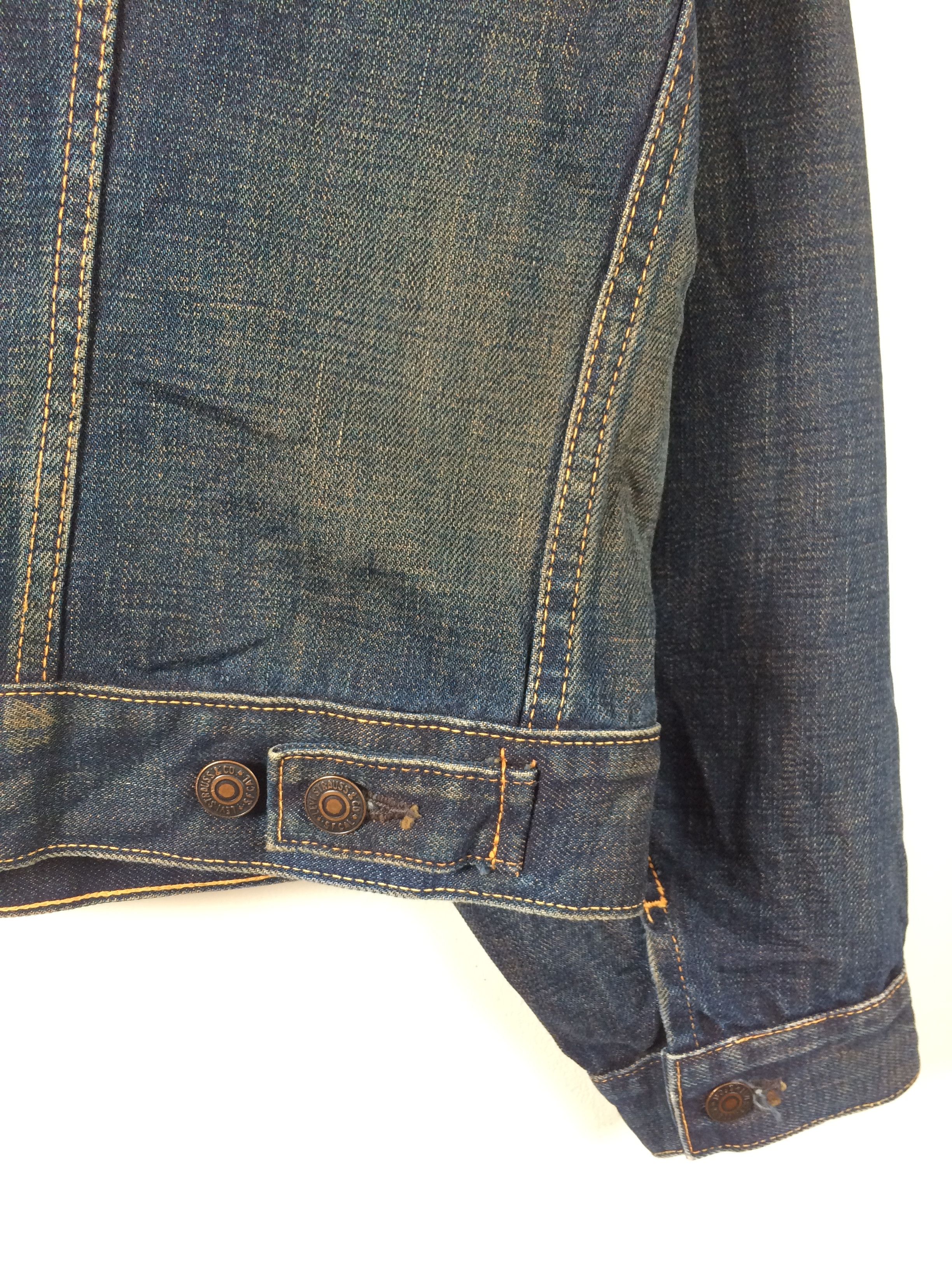 Levi's VTG 90's Levi's 557xx Big E Type 3 Trucker Denim Jacket Size US M / EU 48-50 / 2 - 13 Thumbnail