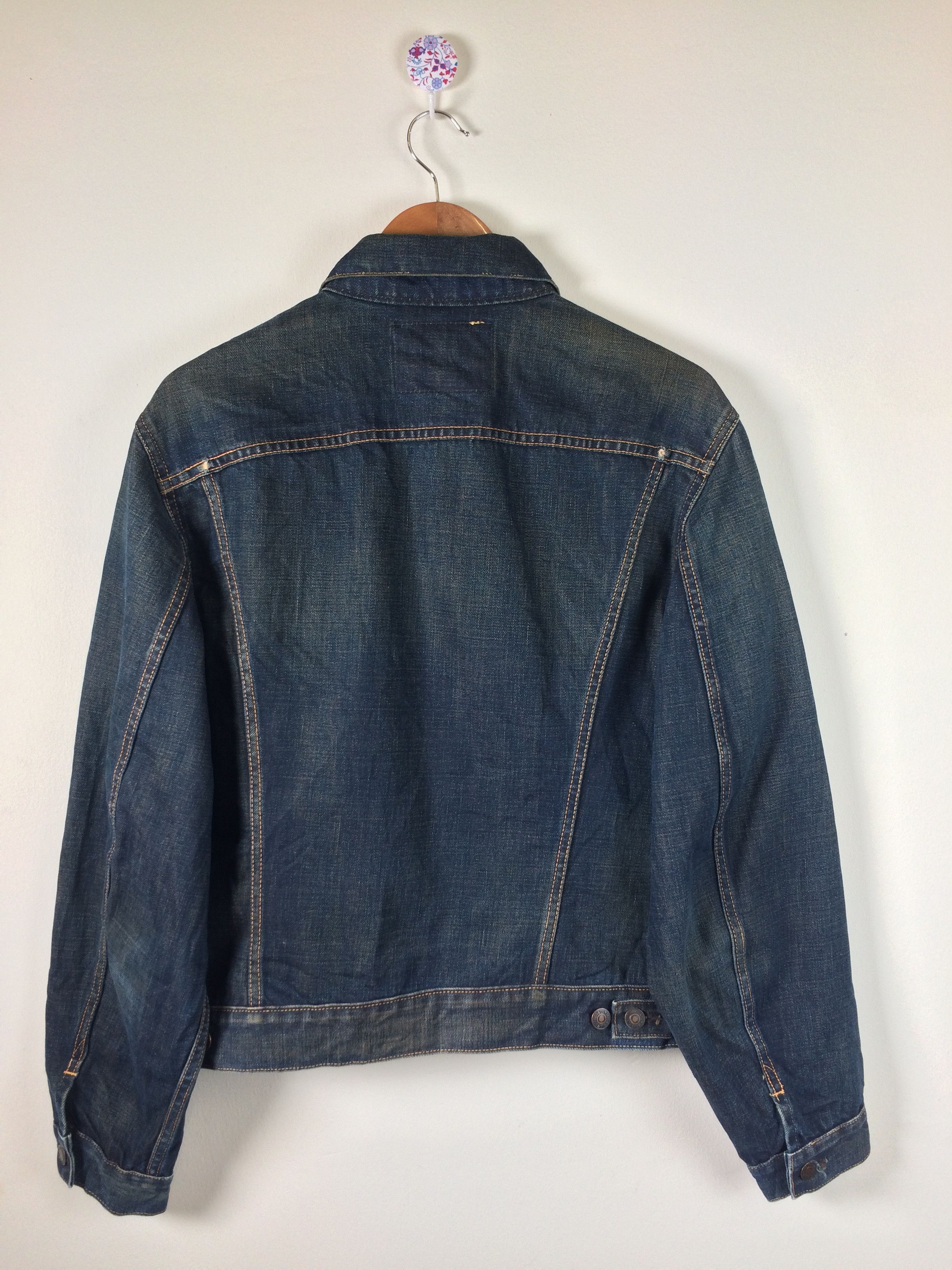 Levi's VTG 90's Levi's 557xx Big E Type 3 Trucker Denim Jacket Size US M / EU 48-50 / 2 - 8 Thumbnail