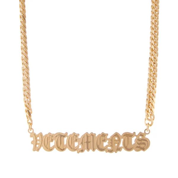 Vetements Vetements Logo Necklace Size ONE SIZE - 2 Thumbnail
