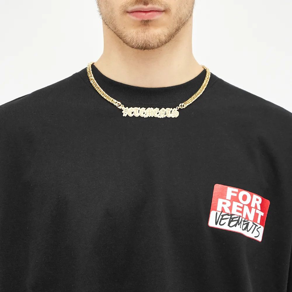 Vetements Vetements Logo Necklace Size ONE SIZE - 7 Thumbnail