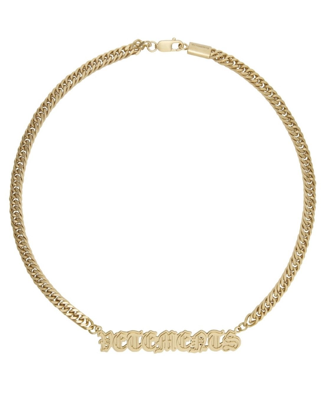 Vetements Vetements Logo Necklace Size ONE SIZE - 1 Thumbnail