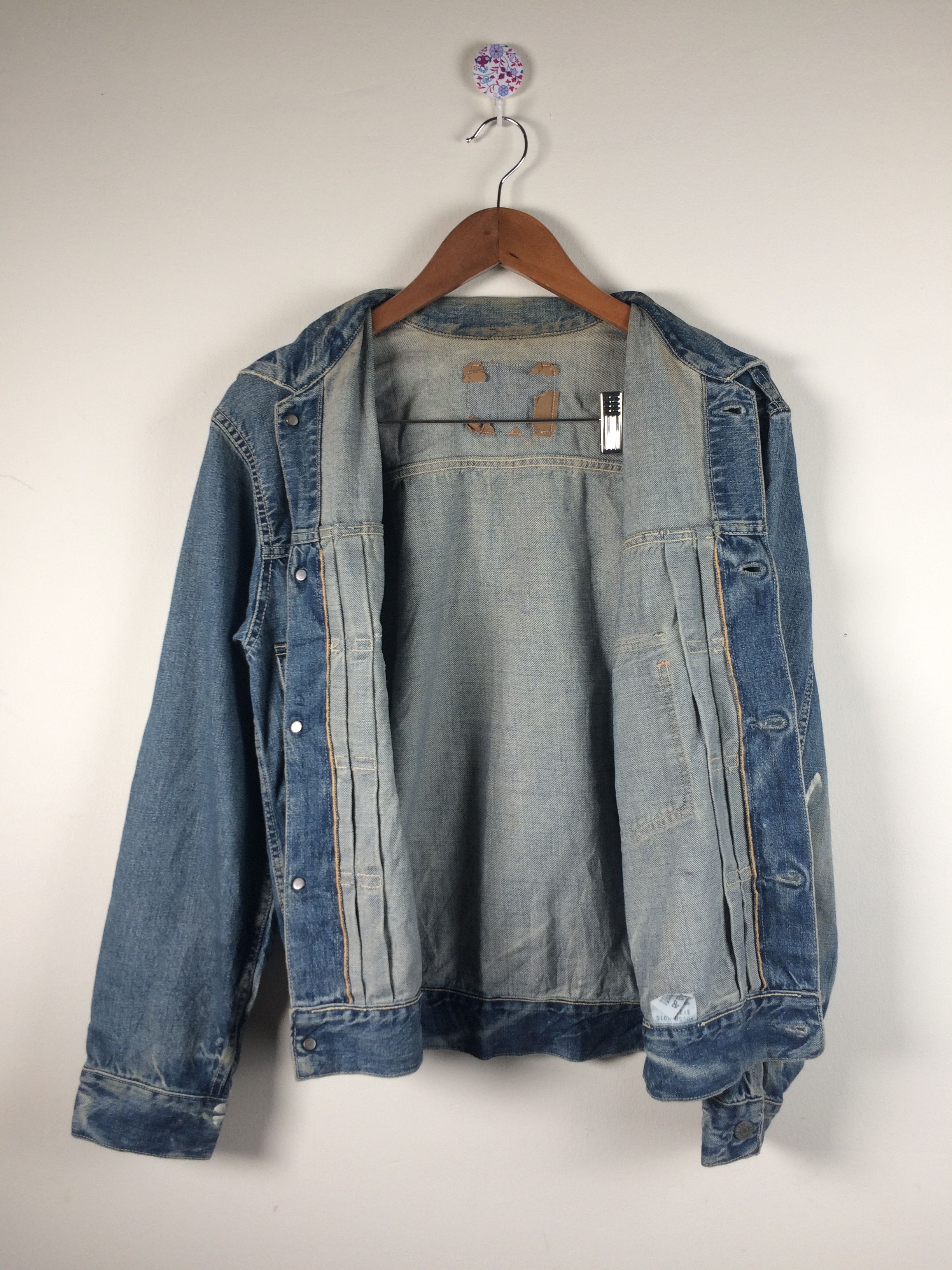 VTG Omnigod Type 2 Selvedge Painter Denim Jacket
