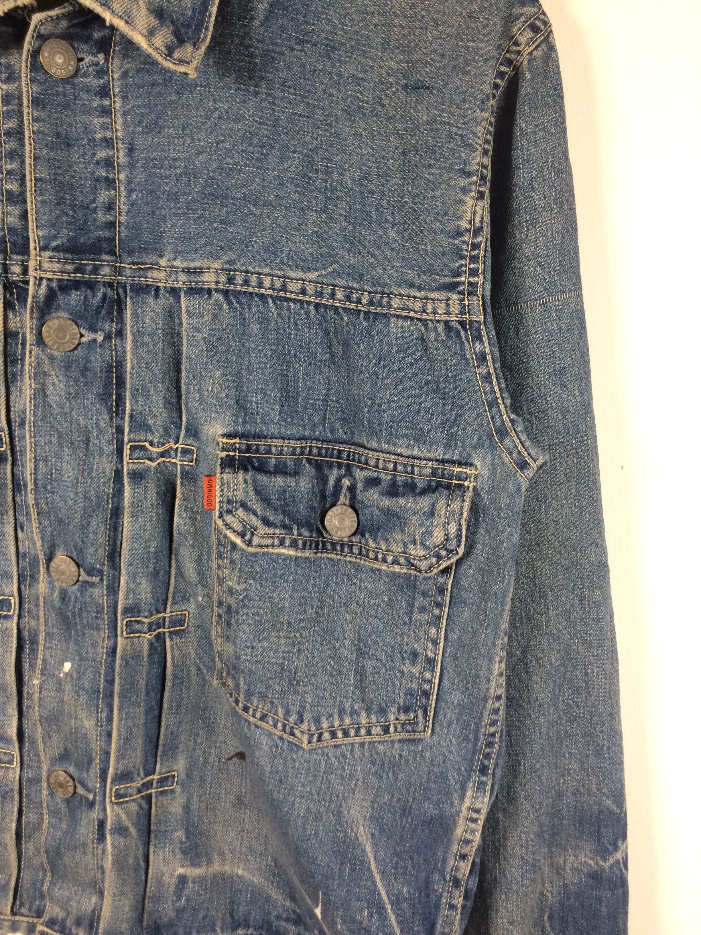 VTG Omnigod Type 2 Selvedge Painter Denim Jacket