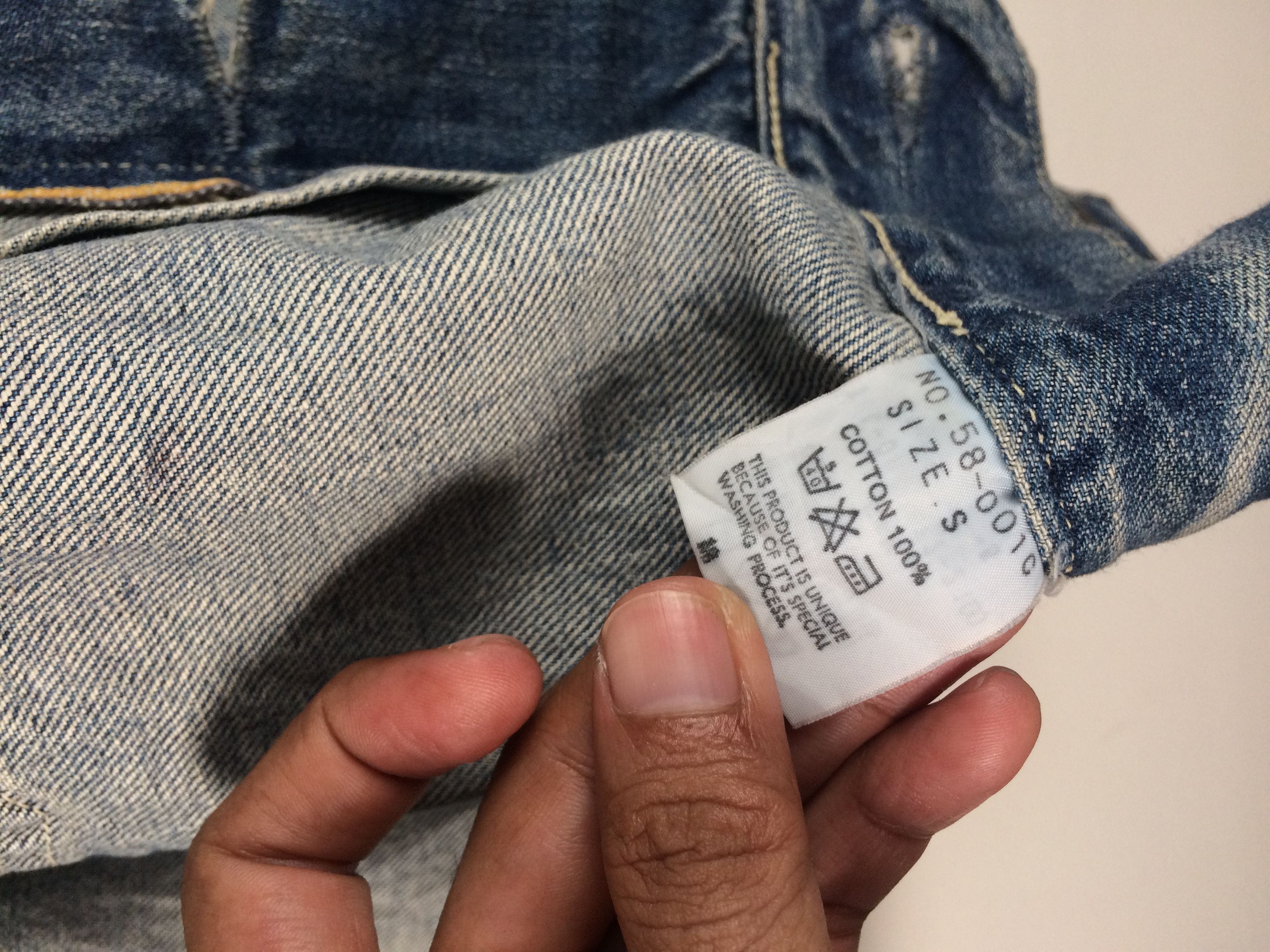 OMNIGOD VTG Omnigod Type 2 Selvedge Painter Denim Jacket Size US S / EU 44-46 / 1 - 13 Thumbnail