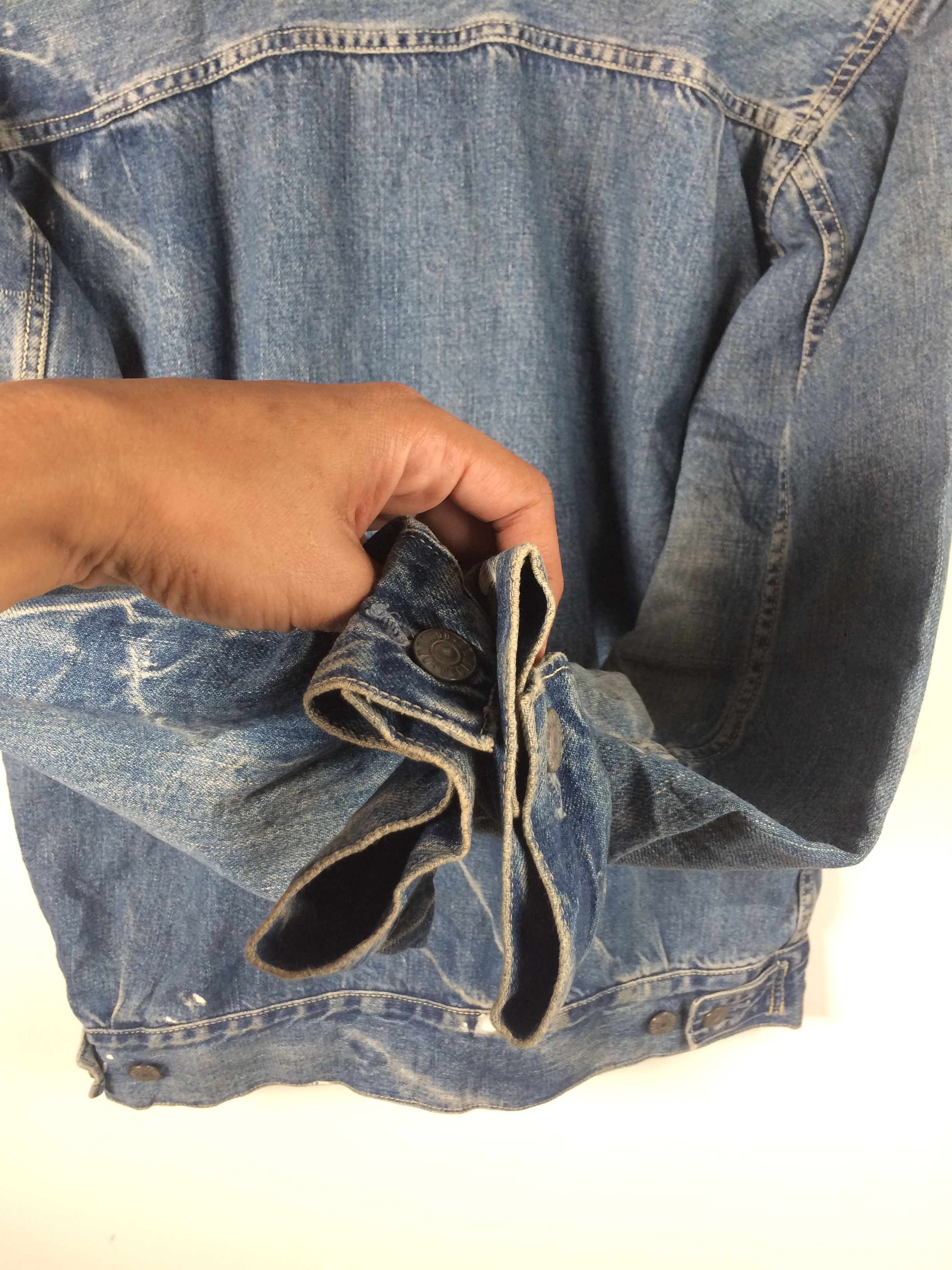 VTG Omnigod Type 2 Selvedge Painter Denim Jacket