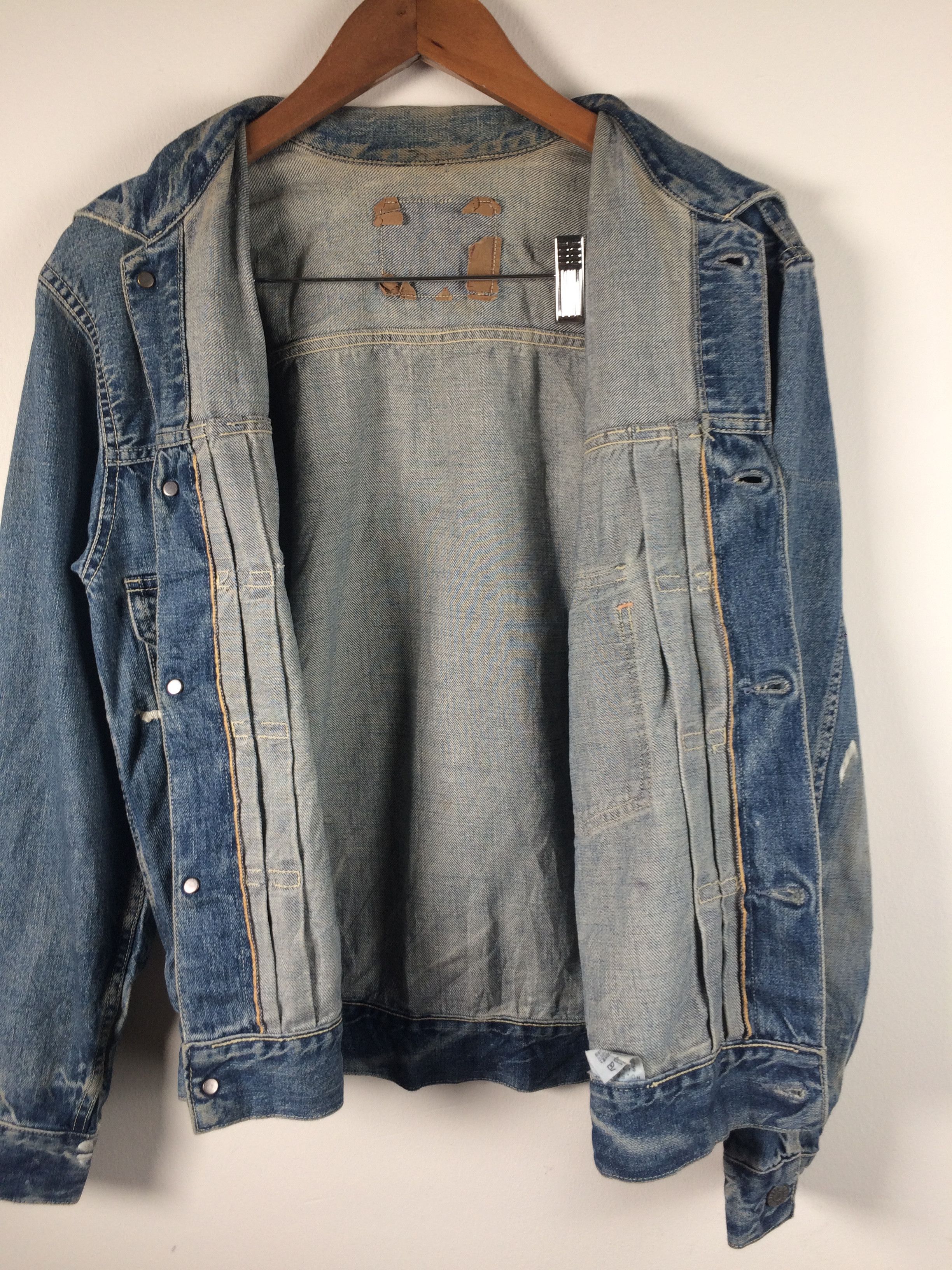 VTG Omnigod Type 2 Selvedge Painter Denim Jacket