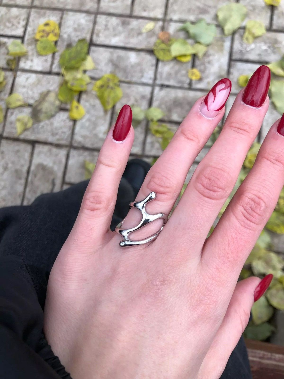 Jewelry New Trend Vintage Branches Adjustable Ring Size ONE SIZE - 3 Thumbnail