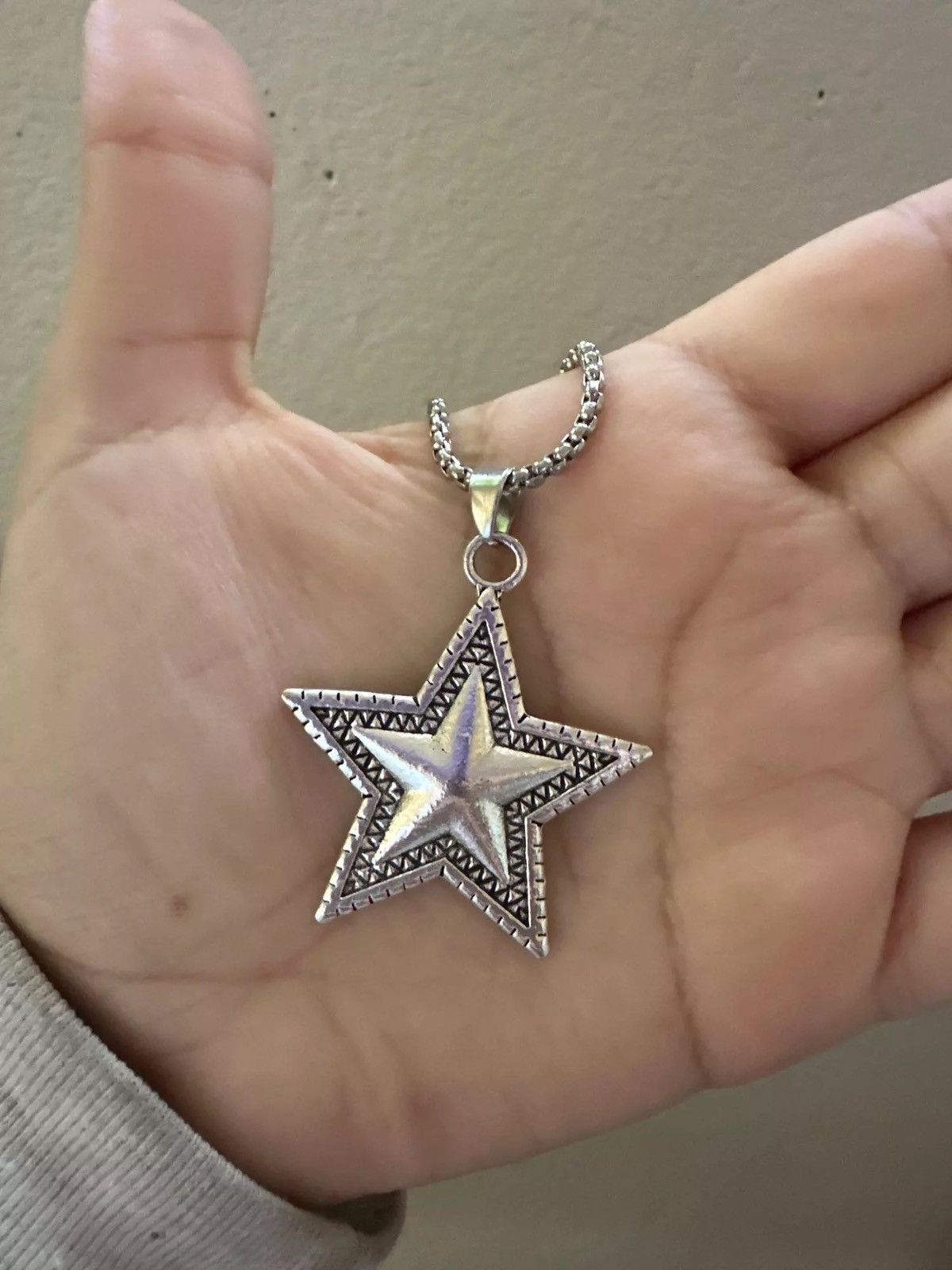 Jewelry Temperament Personality Punk Five-pointed Star Necklace Size ONE SIZE - 1 Thumbnail