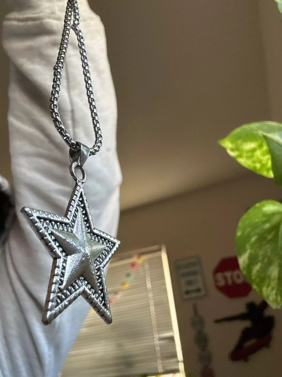 Jewelry Temperament Personality Punk Five-pointed Star Necklace Size ONE SIZE - 3 Thumbnail