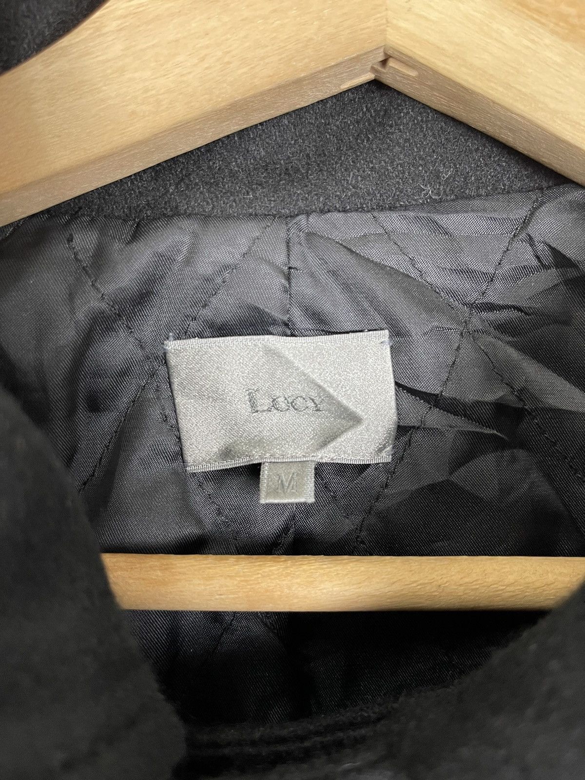 Japanese Brand Asymmetrical Zipper Button Avant Garde Wool Jacket Lucy Size US M / EU 48-50 / 2 - 4 Thumbnail