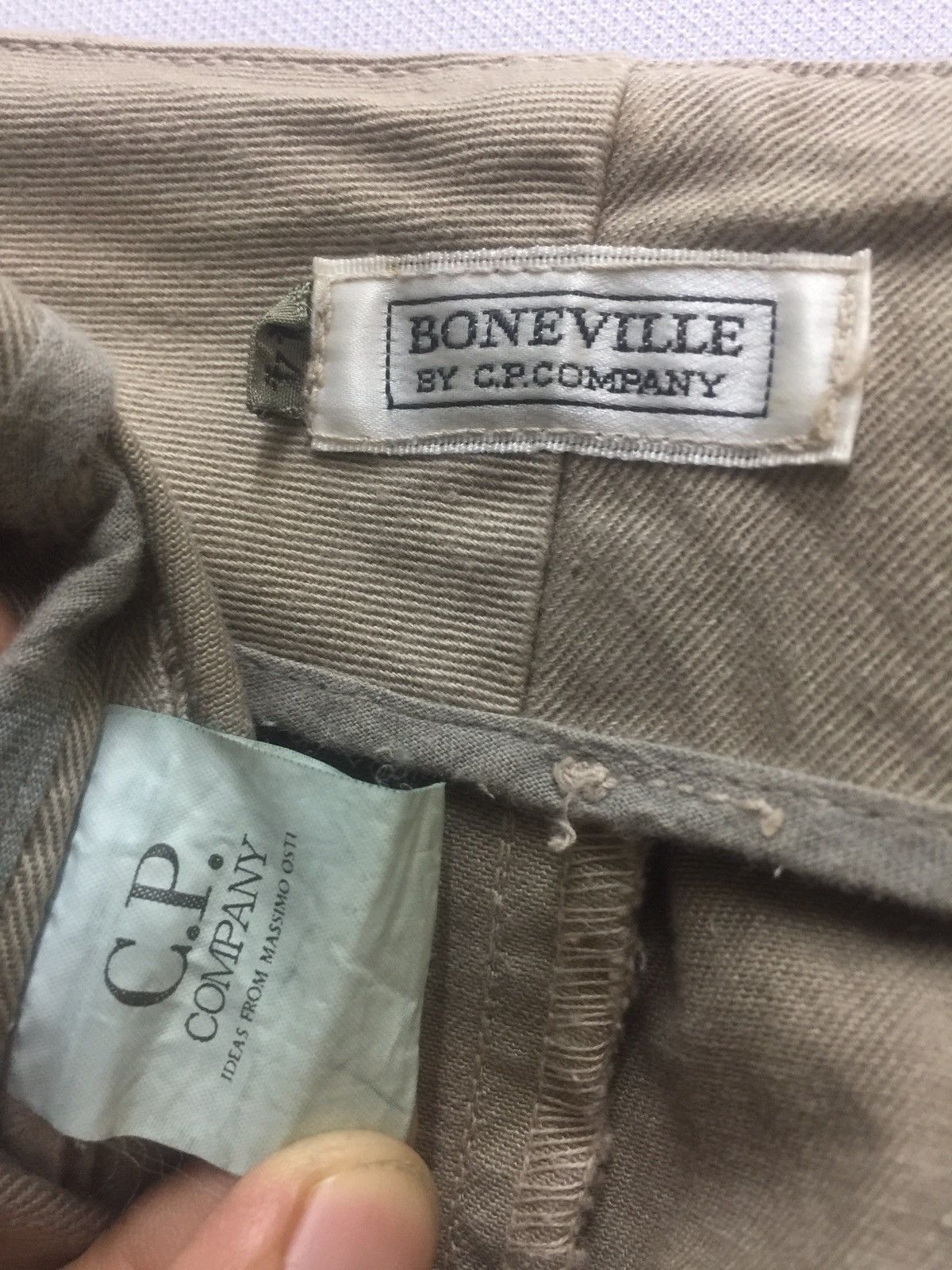 Boneville Casual Light Brown Waist Adjustable Gurkha Pants Size US 28 / EU 44 - 9 Thumbnail