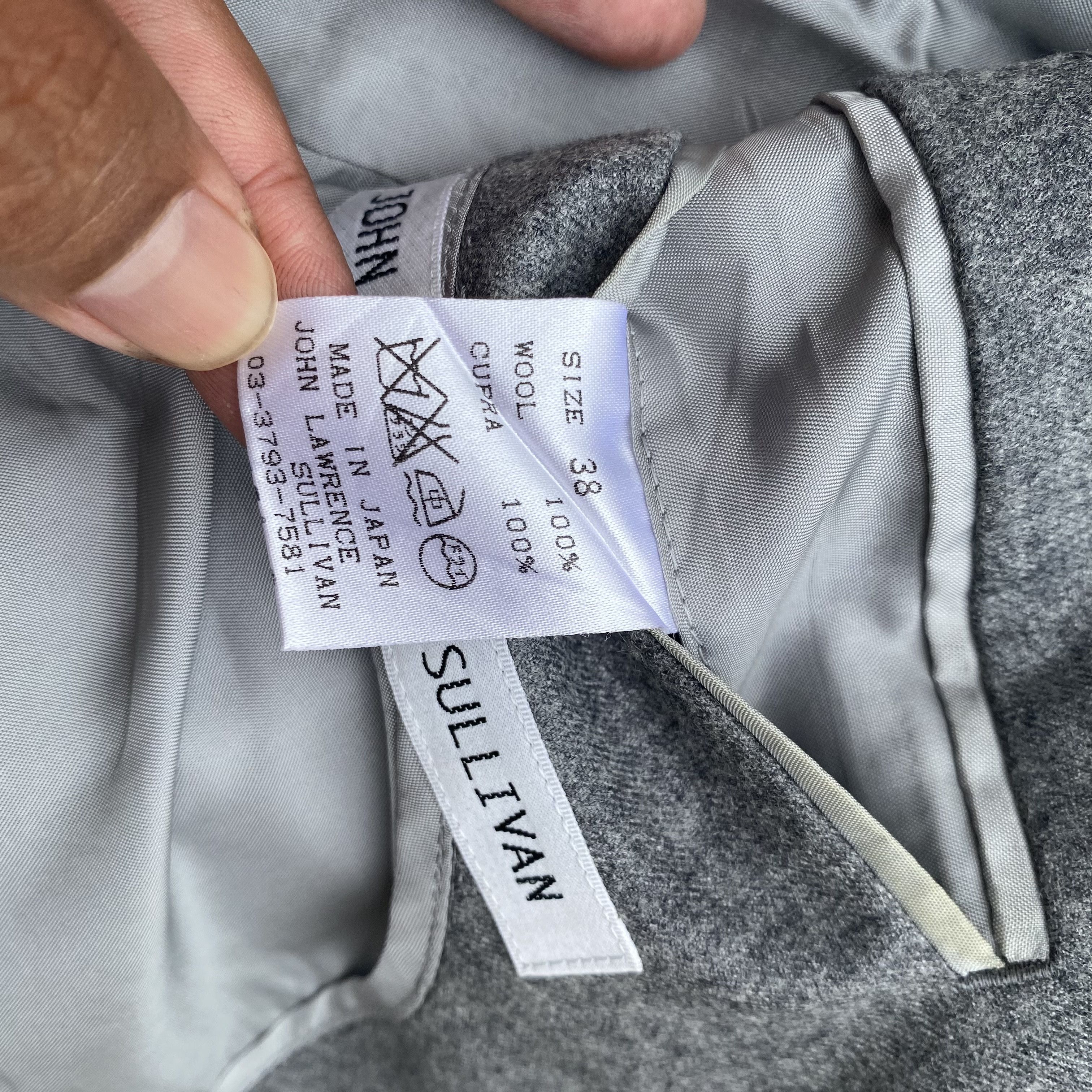 JOHN LAWRENCE SULLIVAN grey blazer Size US M / EU 48-50 / 2 - 6 Thumbnail