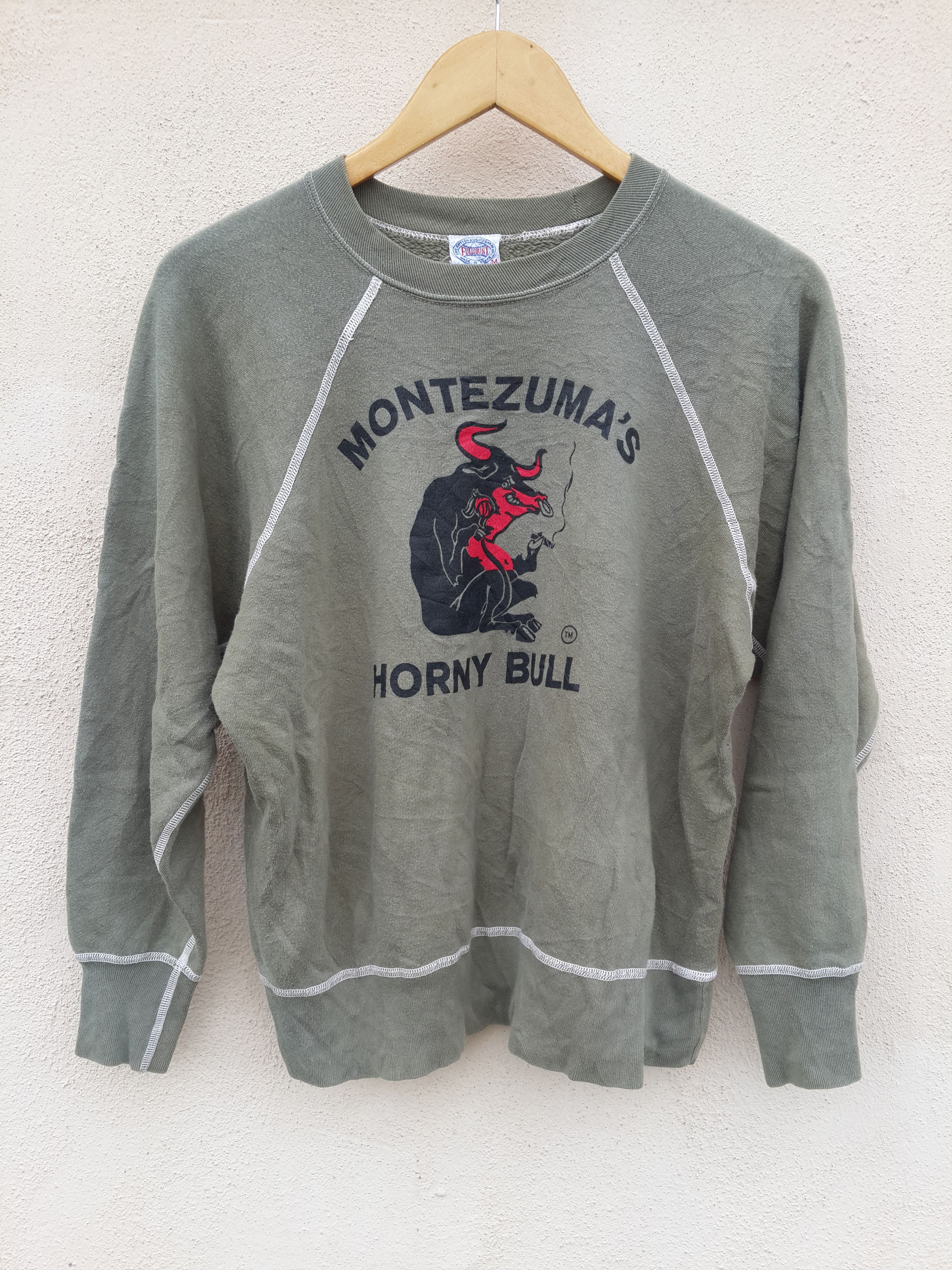 Full Count & Co. FullCount Montezuma Horny bull Sweatshirt Size US M / EU 48-50 / 2 - 2 Thumbnail
