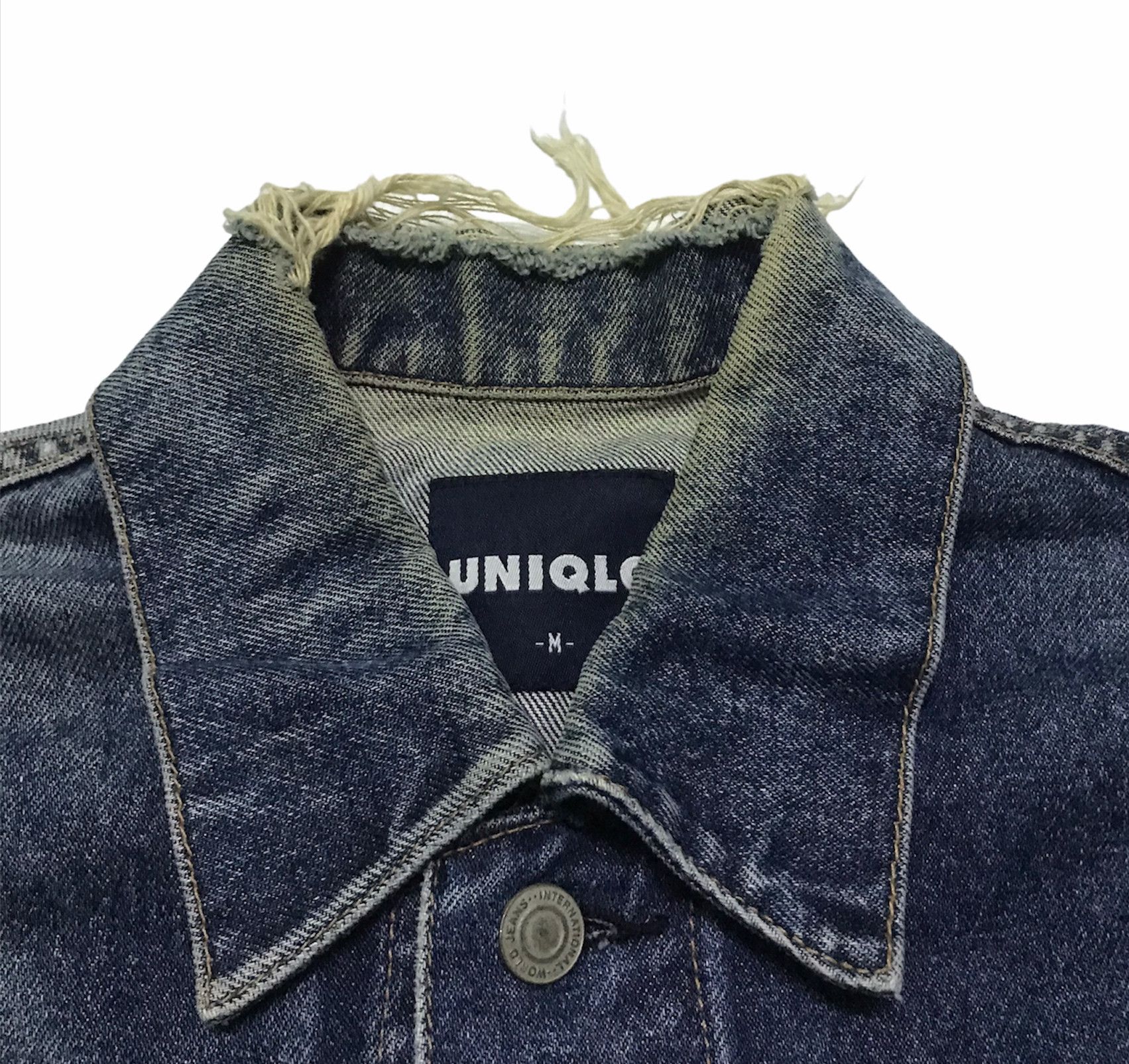 Uniqlo Uniqlo type 3 trucker dark blue denim jacket Size US M / EU 48-50 / 2 - 3 Thumbnail