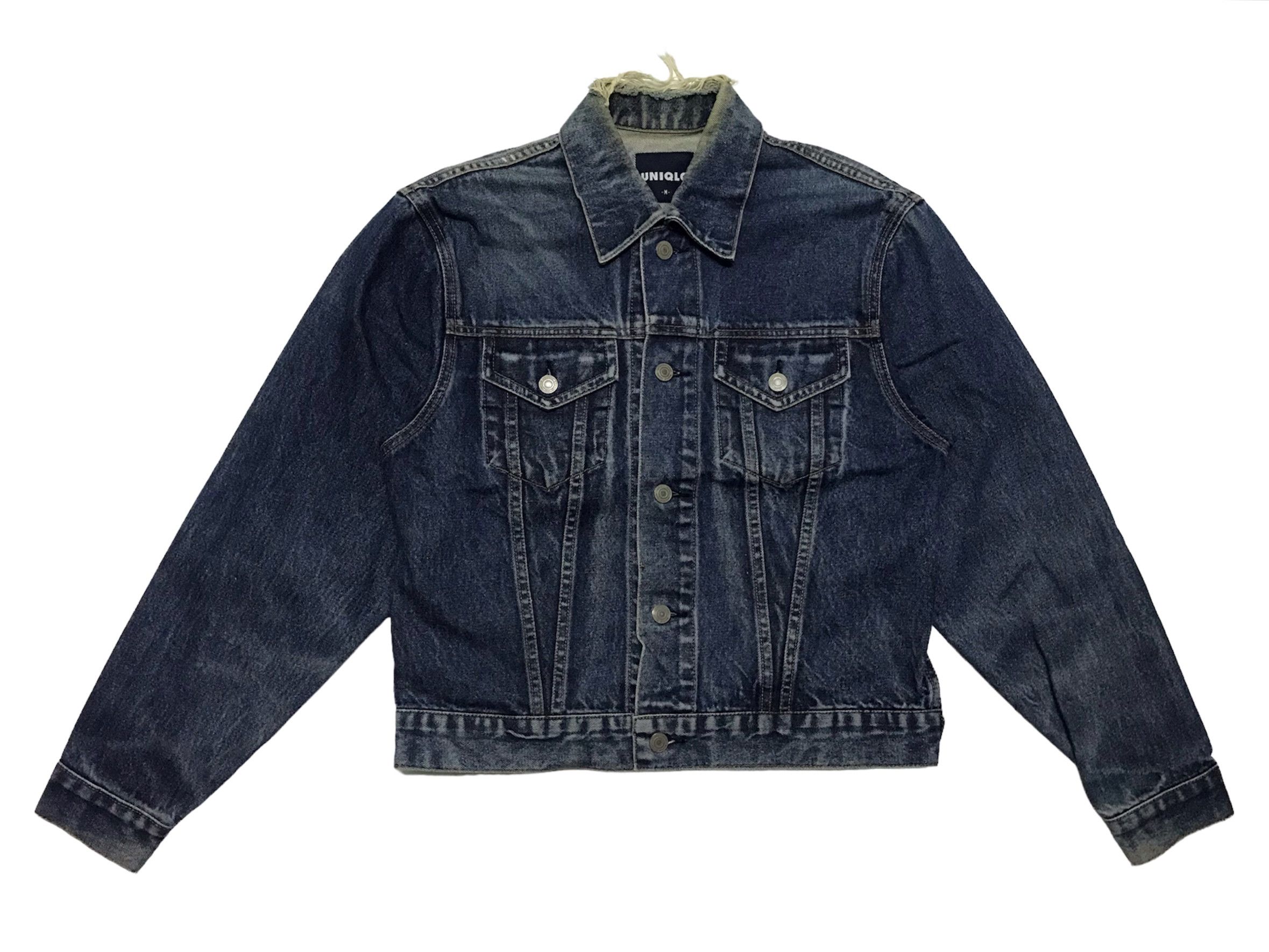 Uniqlo Uniqlo type 3 trucker dark blue denim jacket Size US M / EU 48-50 / 2 - 1 Thumbnail