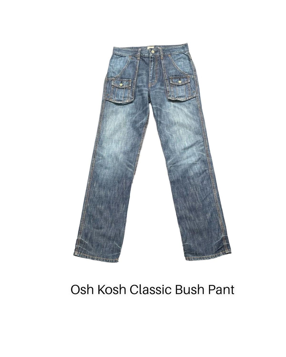 image of Oshkosh Osh Kosh Classic Bush Pant in Blue, Men's (Size 31)