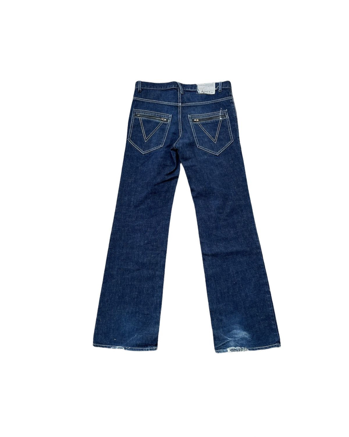 Japanese Brand Varde 77 Flare Leg Denim Size US 32 / EU 48 - 9 Thumbnail