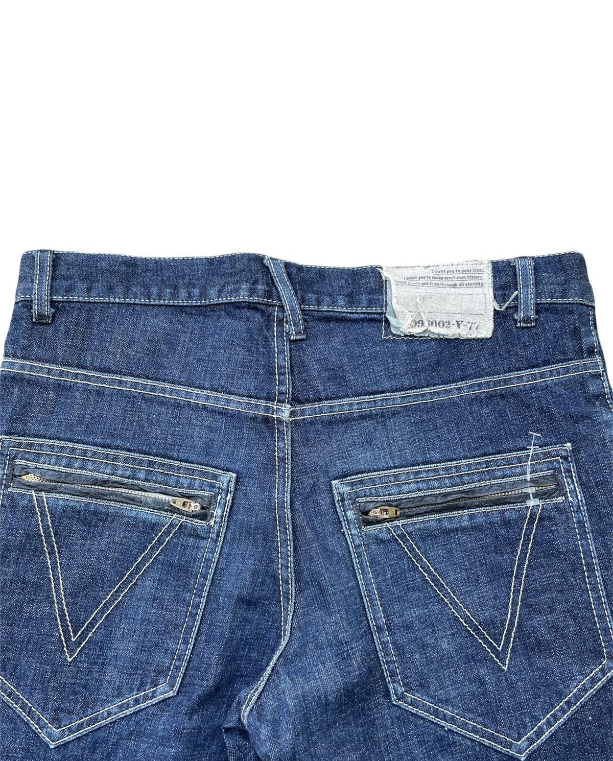 Japanese Brand Varde 77 Flare Leg Denim Size US 32 / EU 48 - 11 Thumbnail