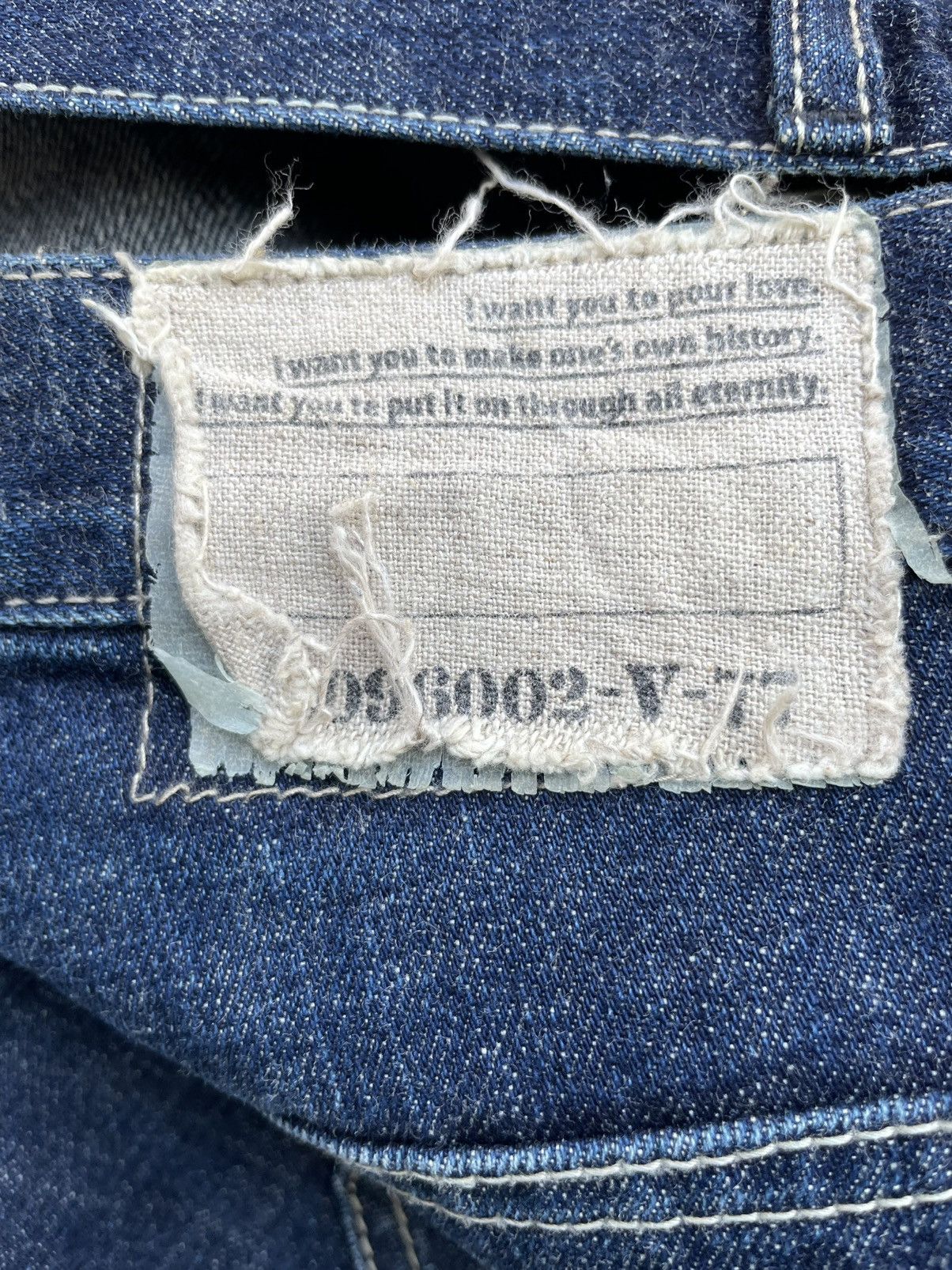 Japanese Brand Varde 77 Flare Leg Denim Size US 32 / EU 48 - 13 Thumbnail