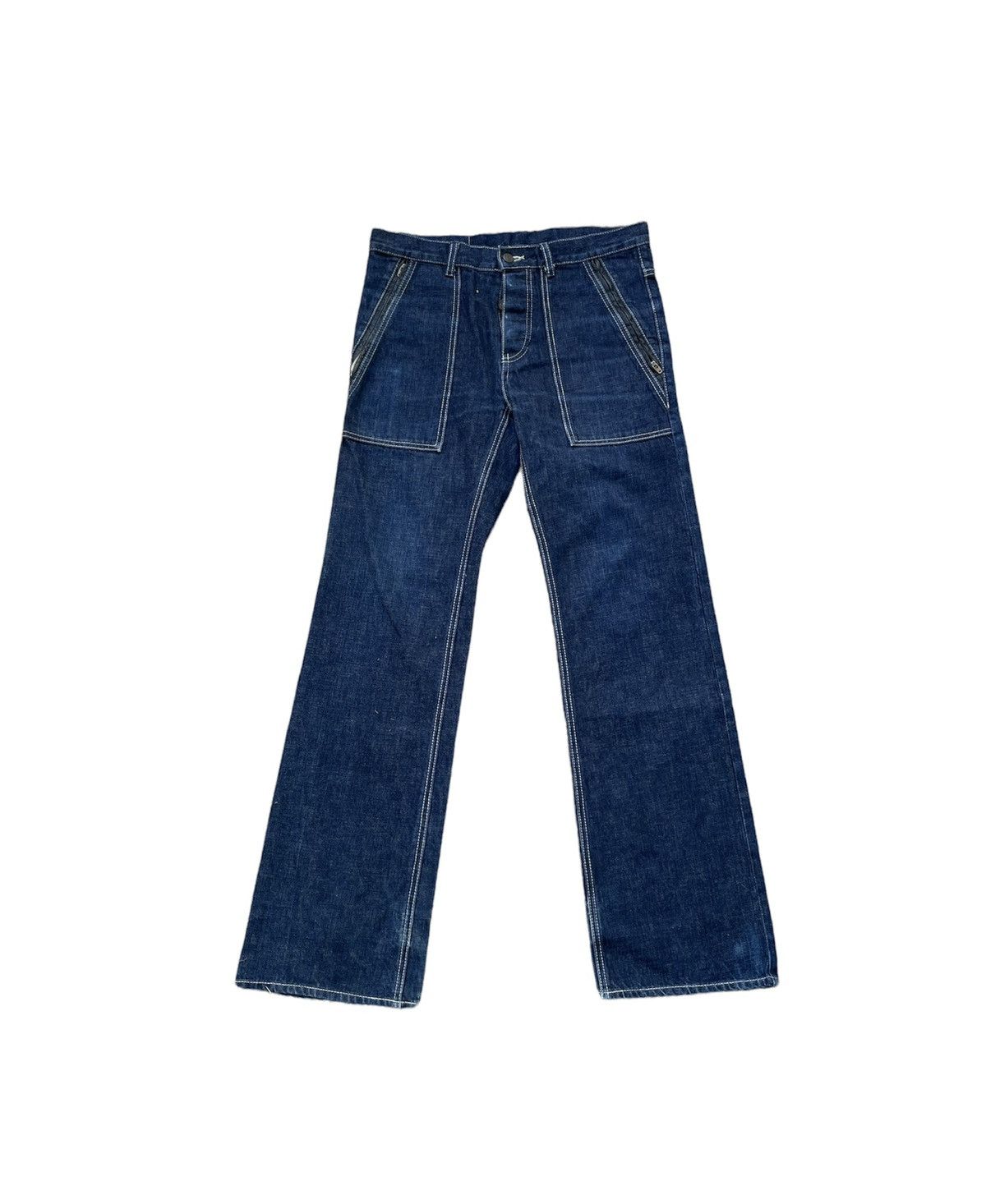 Japanese Brand Varde 77 Flare Leg Denim Size US 32 / EU 48 - 1 Thumbnail
