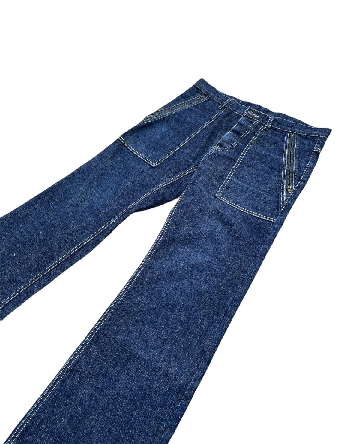 Japanese Brand Varde 77 Flare Leg Denim Size US 32 / EU 48 - 3 Thumbnail