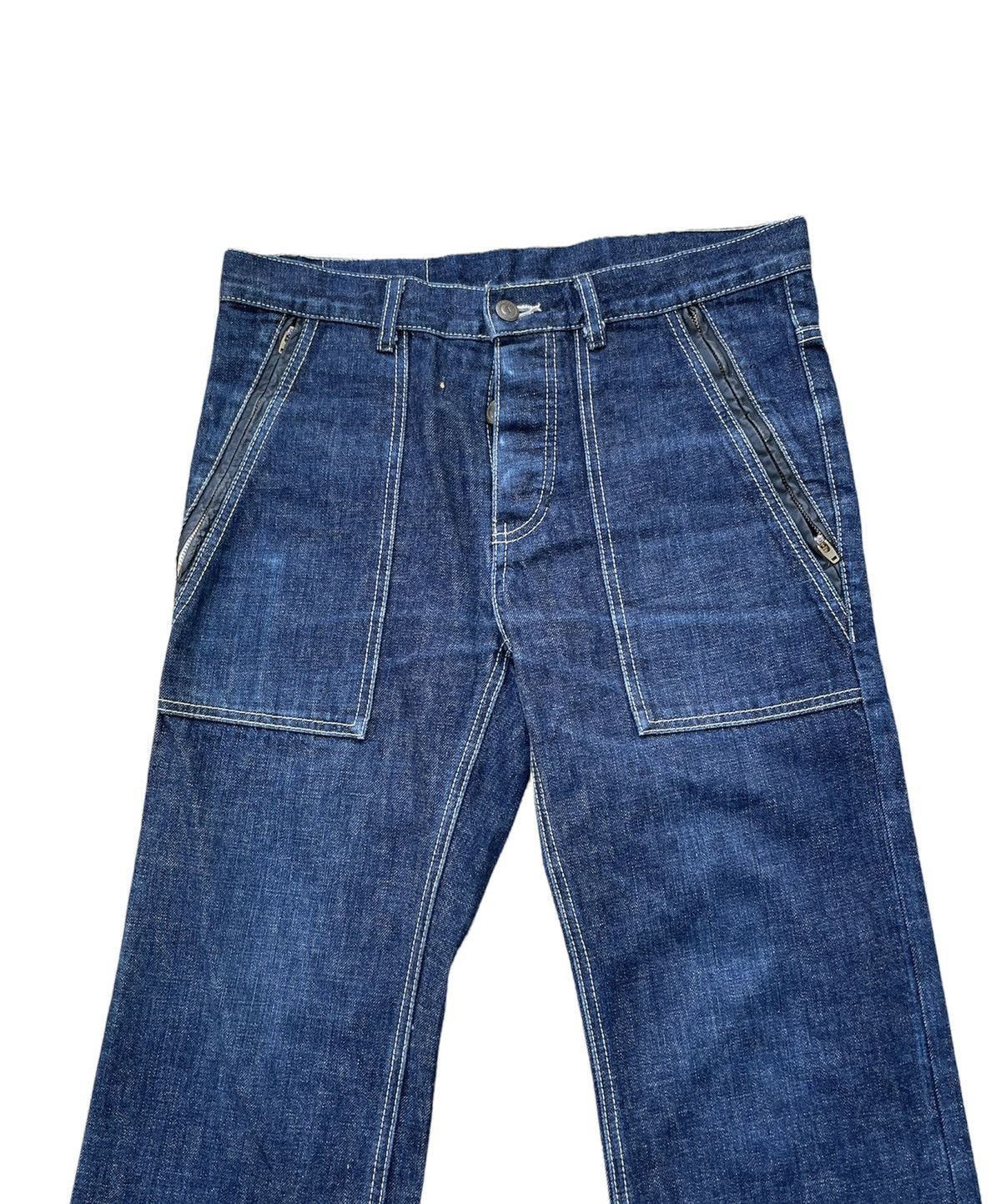 Japanese Brand Varde 77 Flare Leg Denim Size US 32 / EU 48 - 4 Thumbnail