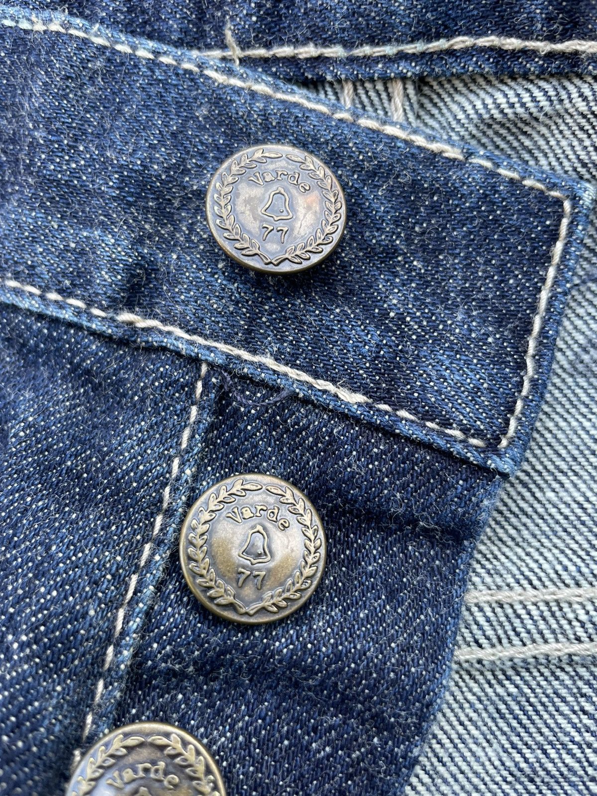 Japanese Brand Varde 77 Flare Leg Denim Size US 32 / EU 48 - 17 Thumbnail