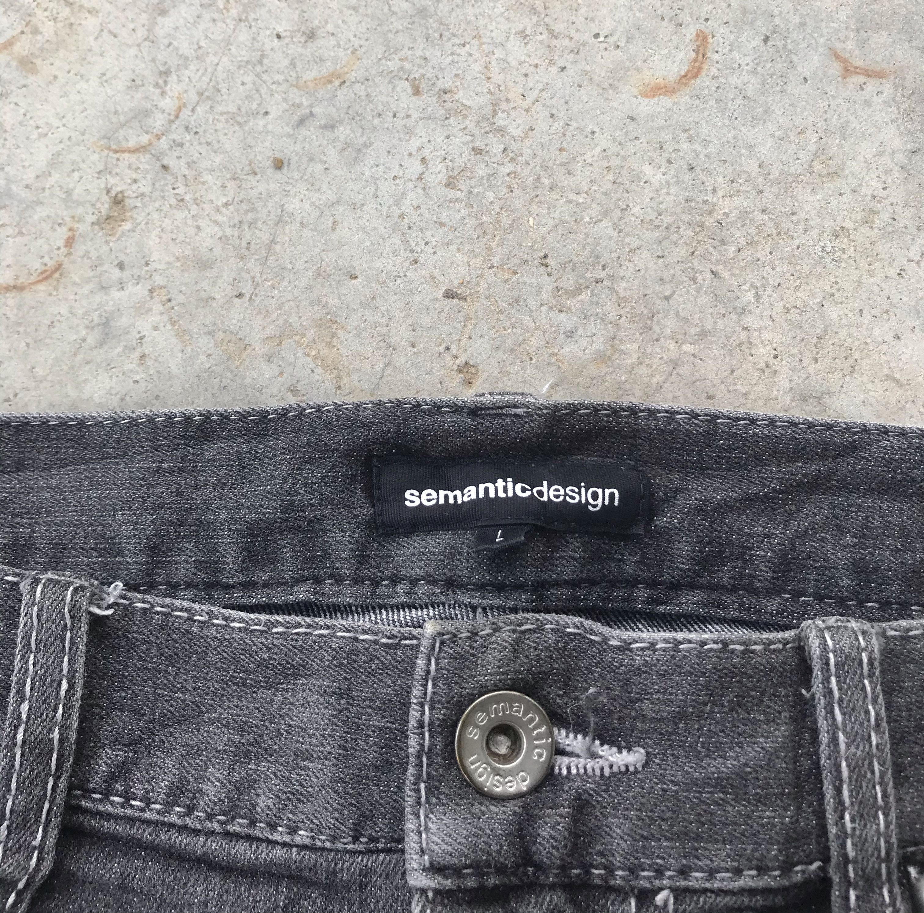 semanticdesign Samenticdesign black denim jeans Size 34" / US 12 / IT 48 - 2 Thumbnail