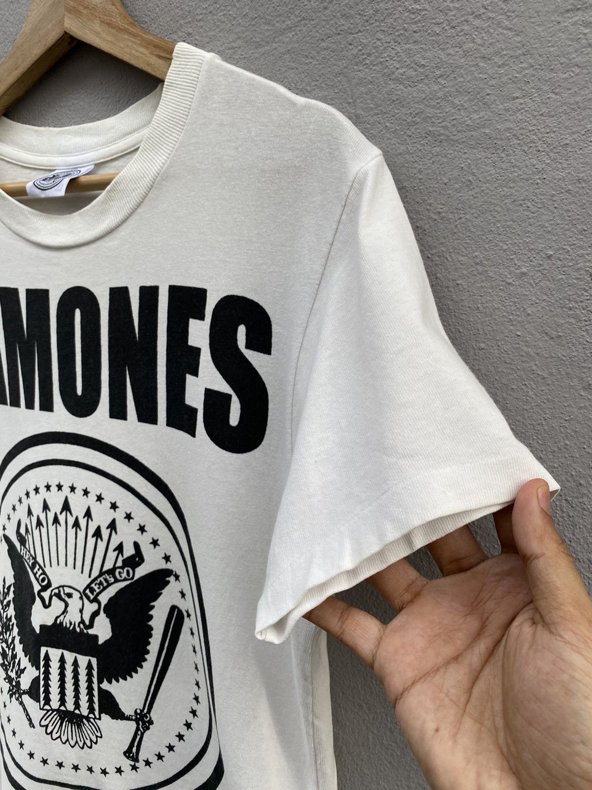 Hysteric Glamour RARE💥Vintage 90s HYSTERIC GLAMOUR x RAMONES Hey Ho Let’s Go Size US S / EU 44-46 / 1 - 4 Thumbnail