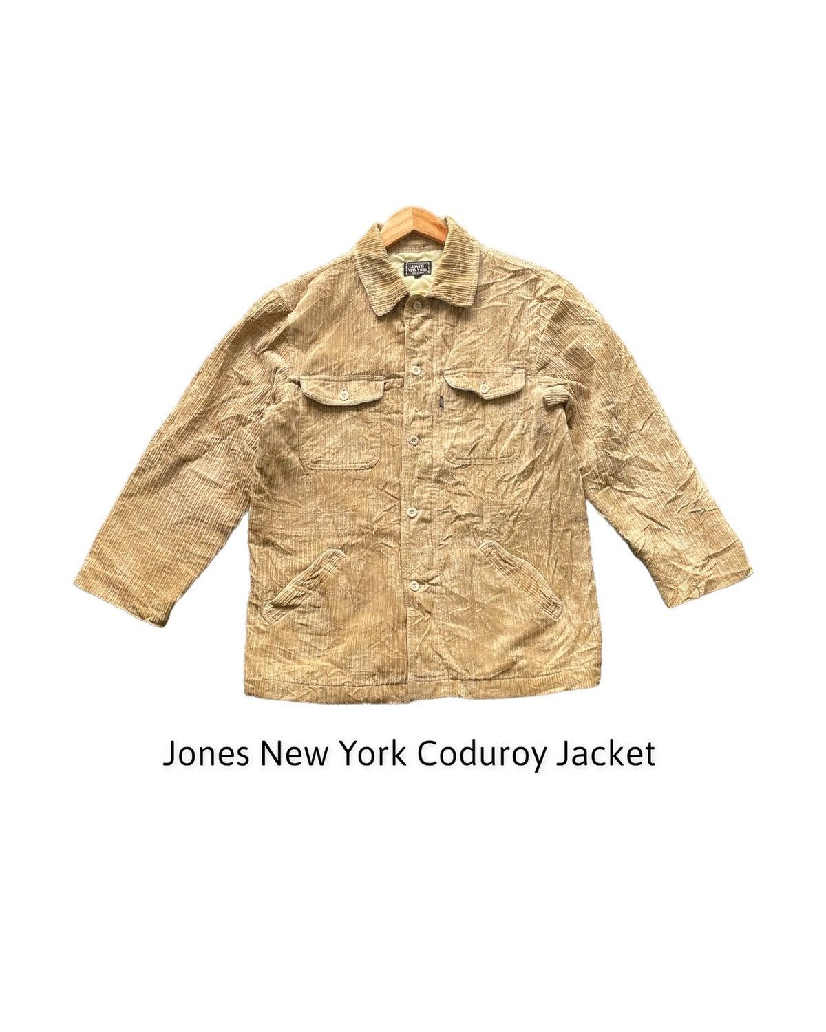 Jones New York × Vintage Vintage Jones New York Coduroy Jacket Size US M / EU 48-50 / 2 - 1 Thumbnail