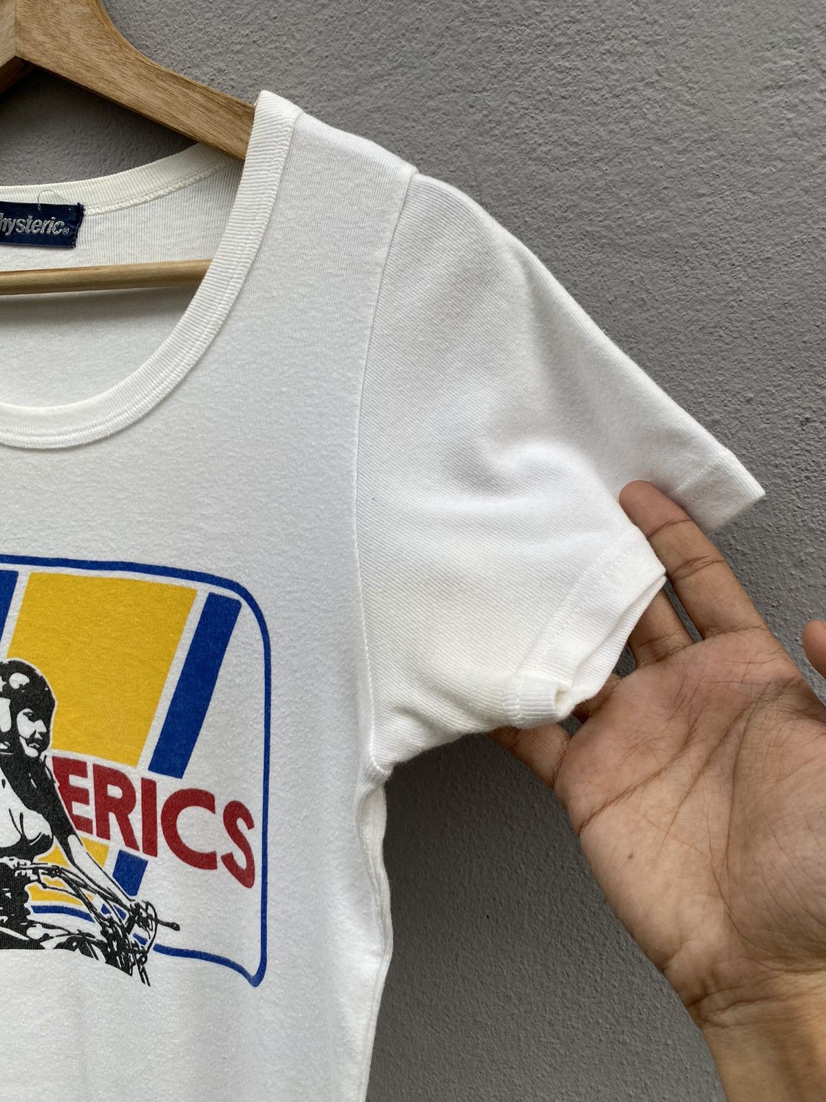 Hysteric Glamour 💥RARE💥 Vintage 90’s HYSTERIC GLAMOUR Motul Naked Crop Top Size S / US 4 / IT 40 - 4 Thumbnail