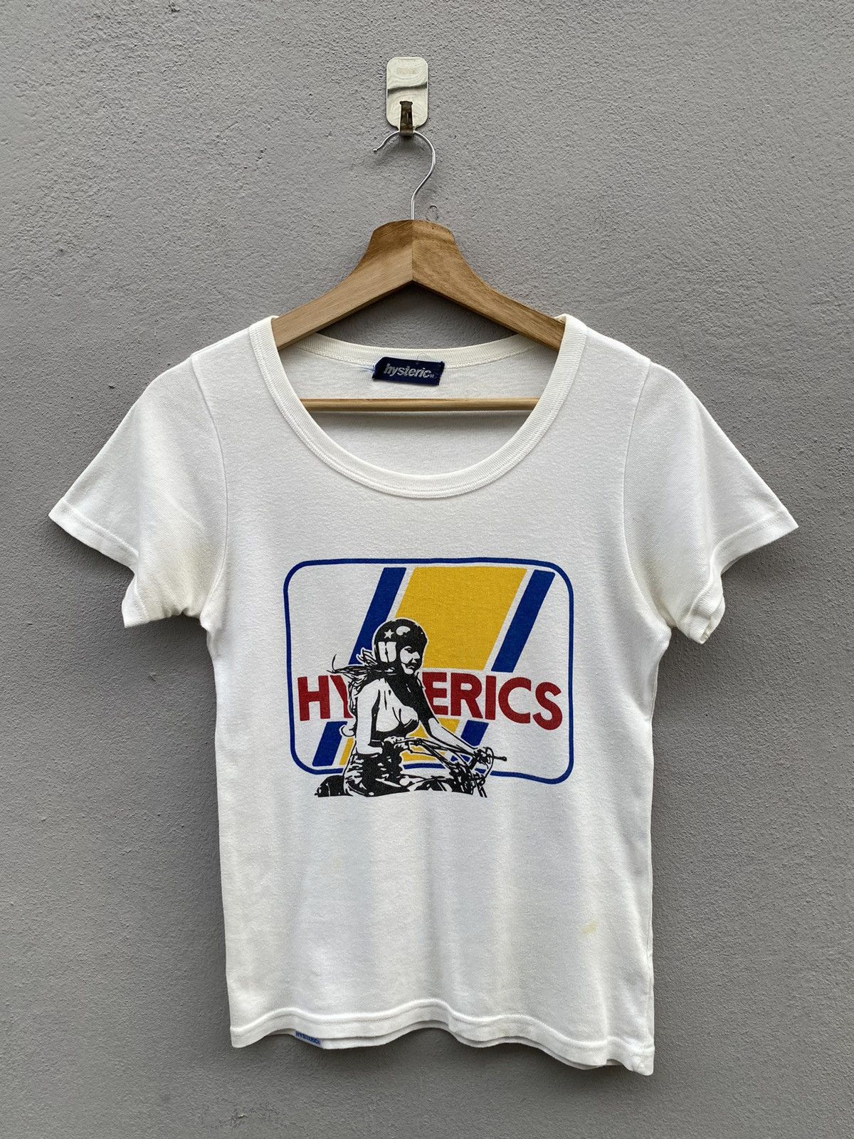 Hysteric Glamour 💥RARE💥 Vintage 90’s HYSTERIC GLAMOUR Motul Naked Crop Top Size S / US 4 / IT 40 - 1 Thumbnail