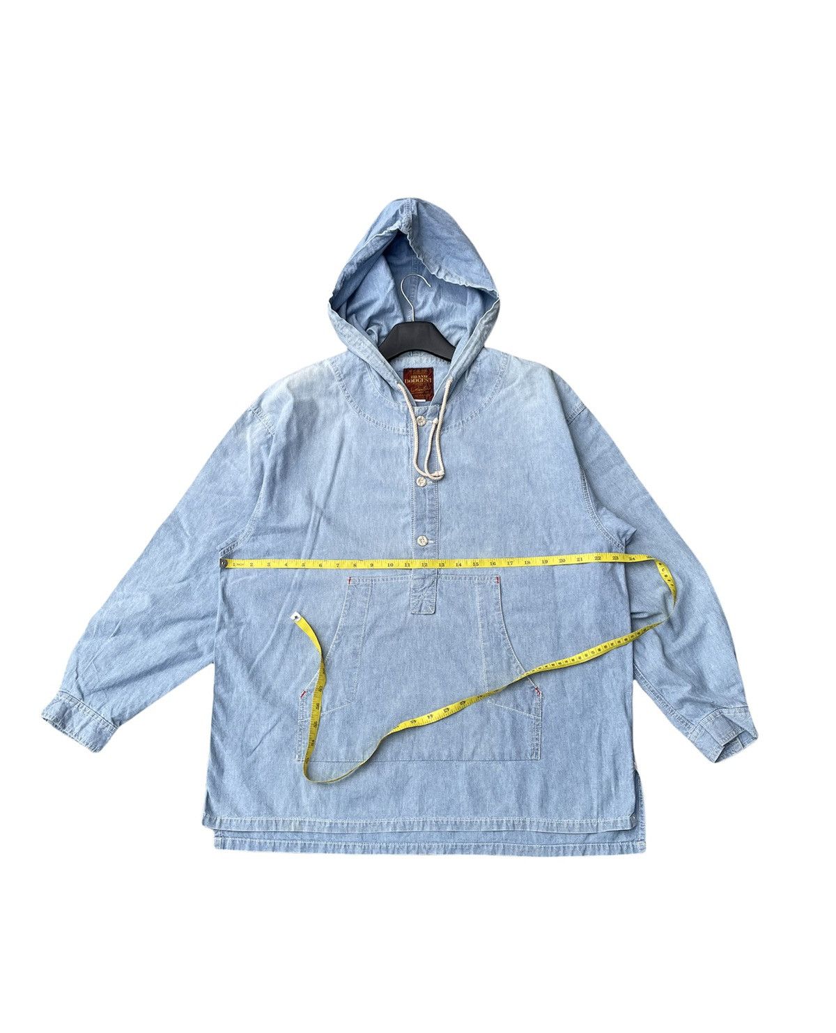 Japanese Brand Brand Dodgest Pullover Hood Chambary Size US XL / EU 56 / 4 - 2 Thumbnail