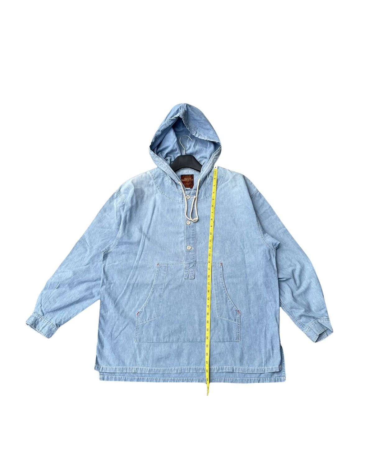 Japanese Brand Brand Dodgest Pullover Hood Chambary Size US XL / EU 56 / 4 - 3 Thumbnail