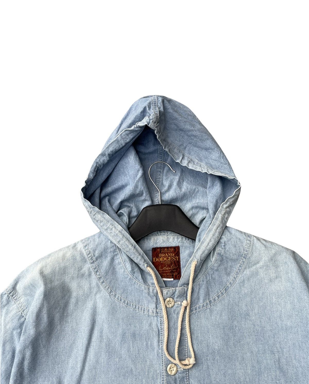 Japanese Brand Brand Dodgest Pullover Hood Chambary Size US XL / EU 56 / 4 - 7 Thumbnail