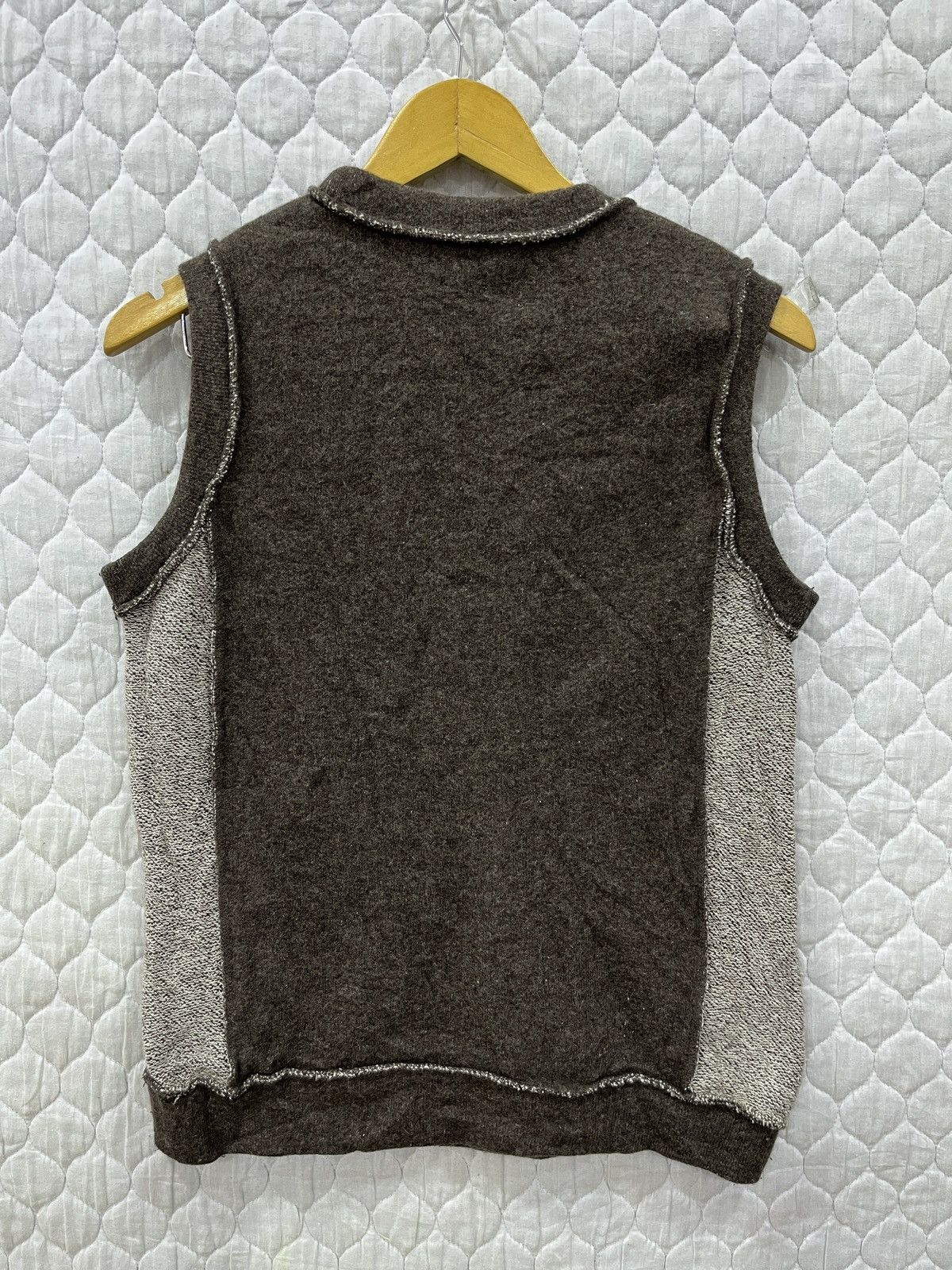 Japanese Brand MUCHACHA INC BRITISH FLAG SLEEVELESS SWEATSHIRT Size US M / EU 48-50 / 2 - 4 Thumbnail