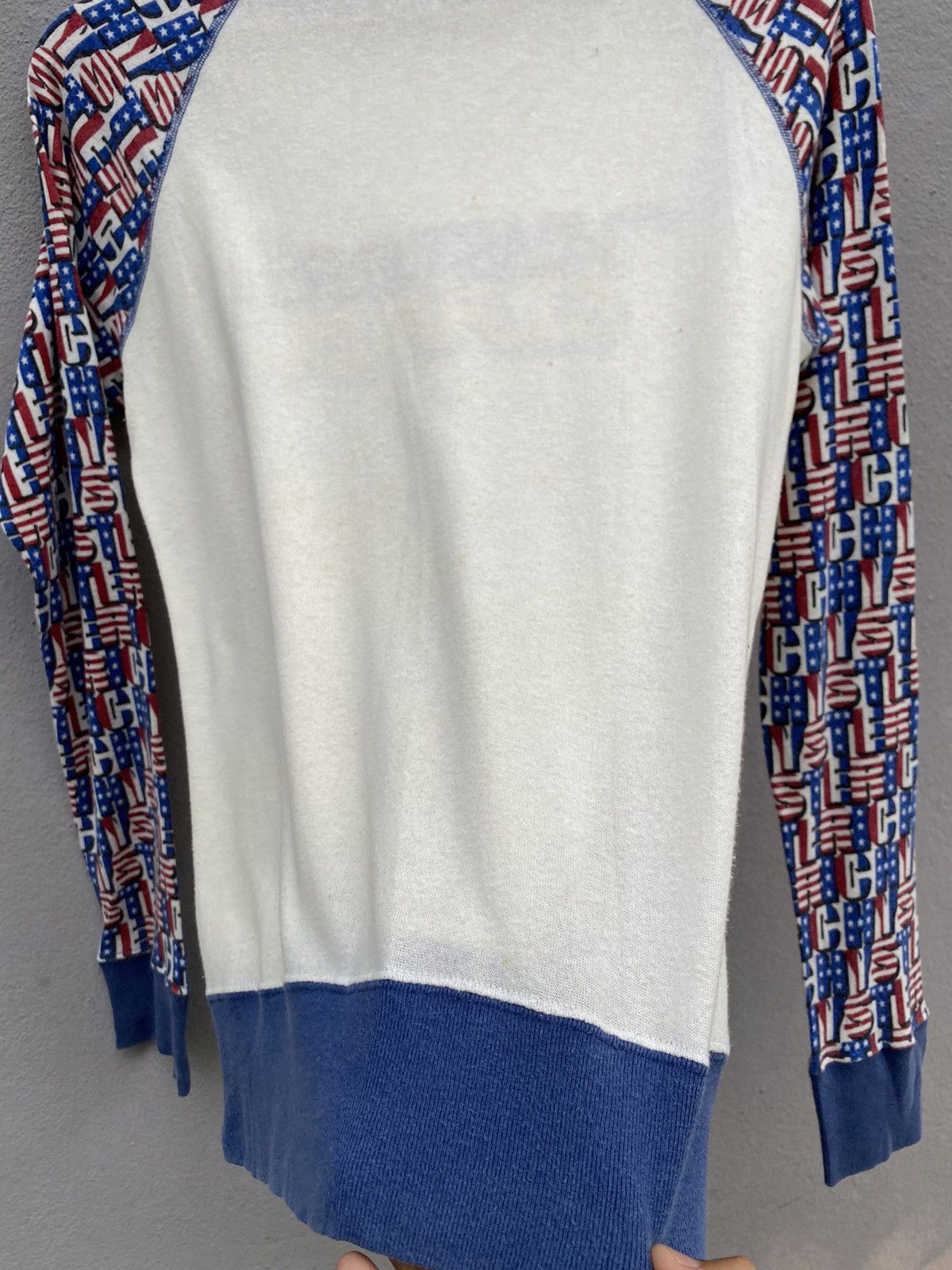 Hysteric Glamour 💥RARE💥 90s HYSTERIC GLAMOUR Sleeves USA Flag Jumper Size US S / EU 44-46 / 1 - 17 Thumbnail
