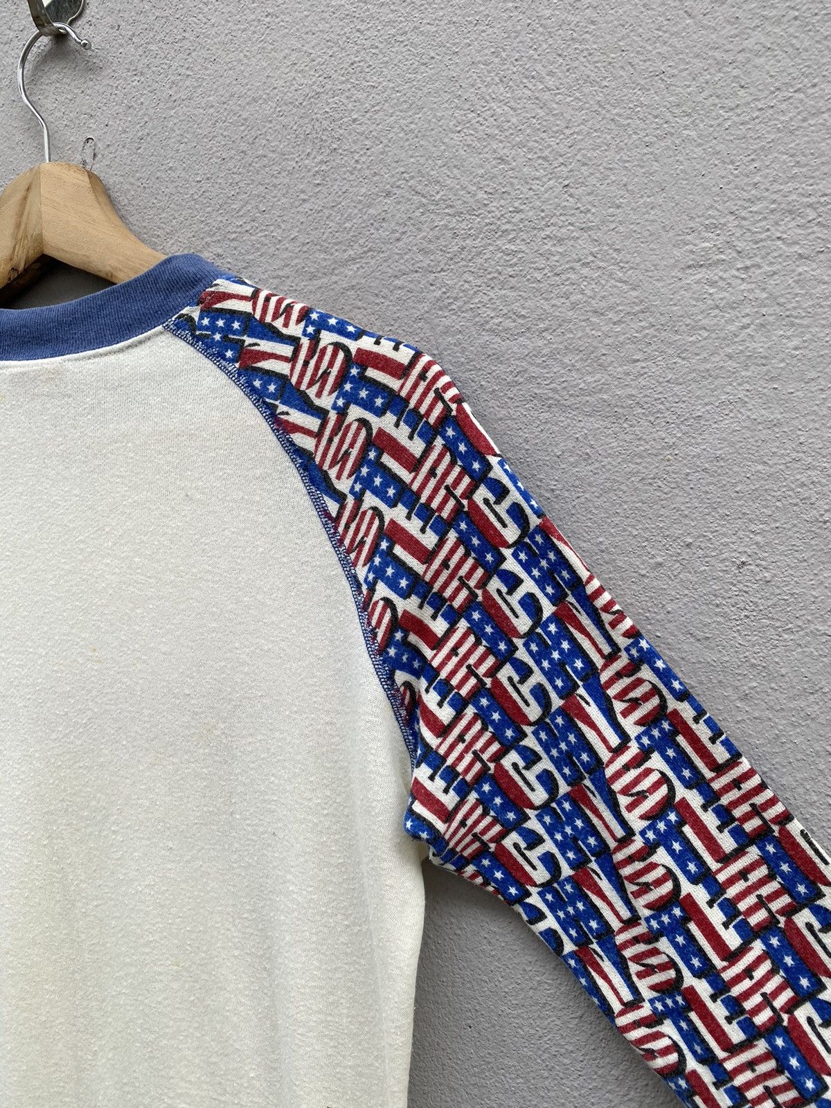 Hysteric Glamour 💥RARE💥 90s HYSTERIC GLAMOUR Sleeves USA Flag Jumper Size US S / EU 44-46 / 1 - 16 Thumbnail