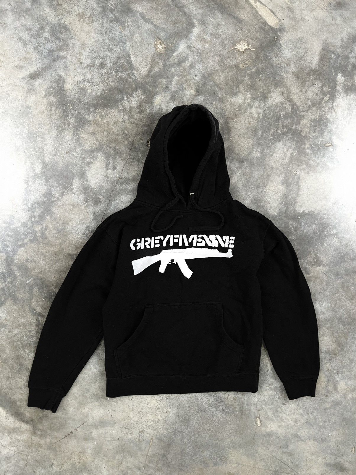 G59 Records G59 Records AK47 Black Logo Hoodie Sz. Small ️ ️ Gun 59 ...