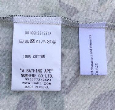 Bape Bape x Tom and Jerry ABC Camo Tee Size US M / EU 48-50 / 2 - 11 Thumbnail