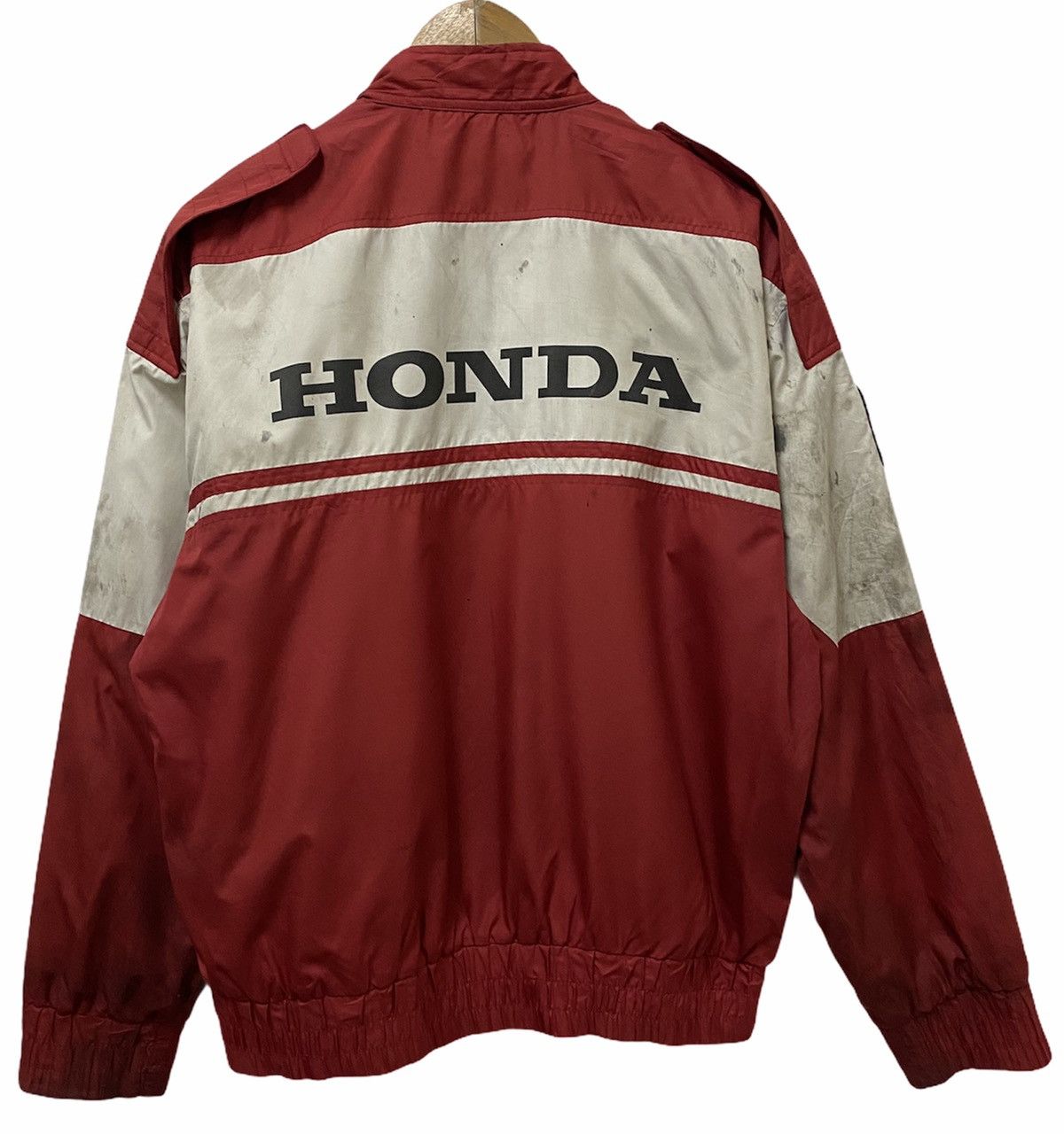 Honda VINTAGE 90s HONDA RACING Jacket Honda Japan Motorsport Size US M / EU 48-50 / 2 - 3 Thumbnail