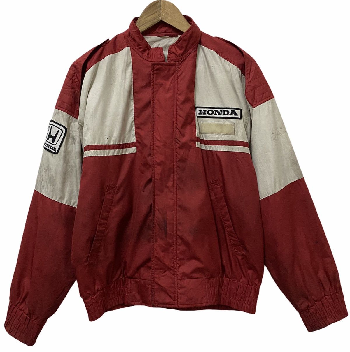 Honda VINTAGE 90s HONDA RACING Jacket Honda Japan Motorsport Size US M / EU 48-50 / 2 - 1 Thumbnail