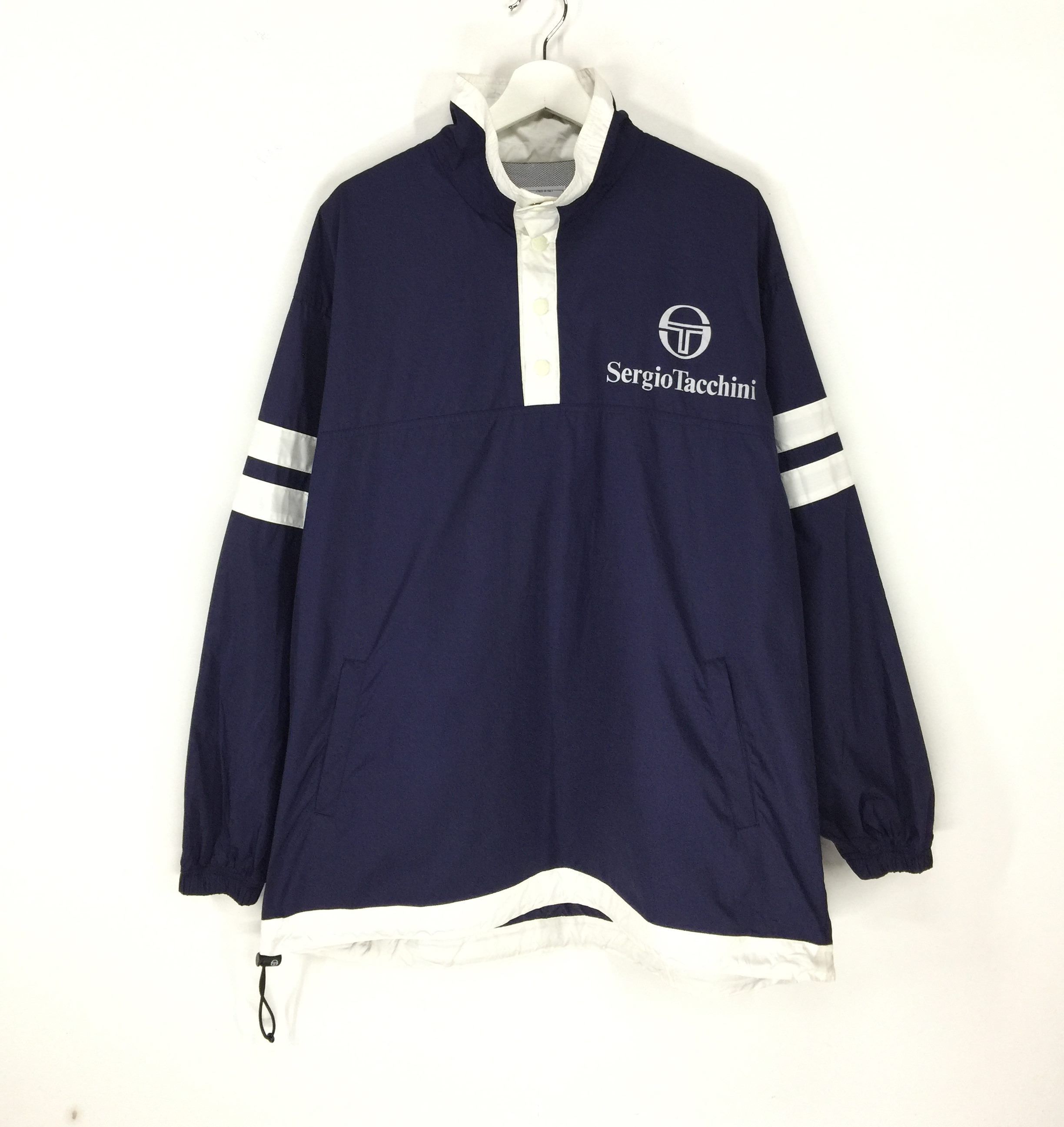 Sergio Tacchini vintage 90s pullover windbreaker