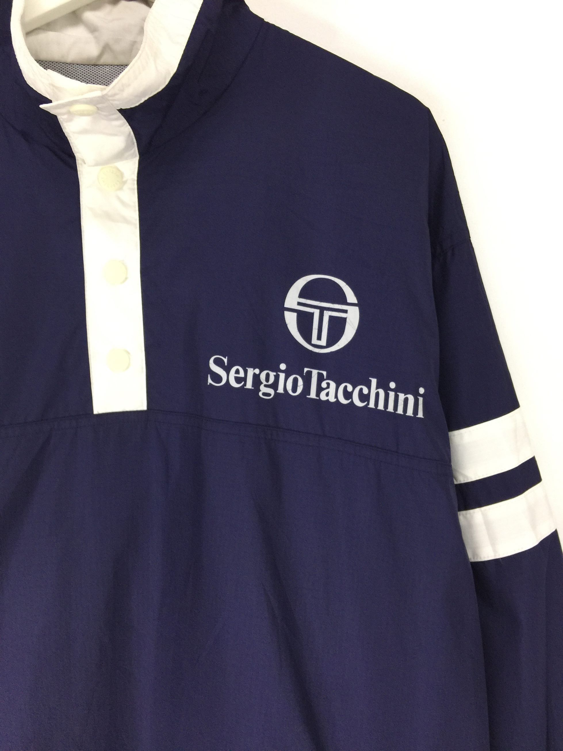 Sergio Tacchini vintage 90s pullover windbreaker