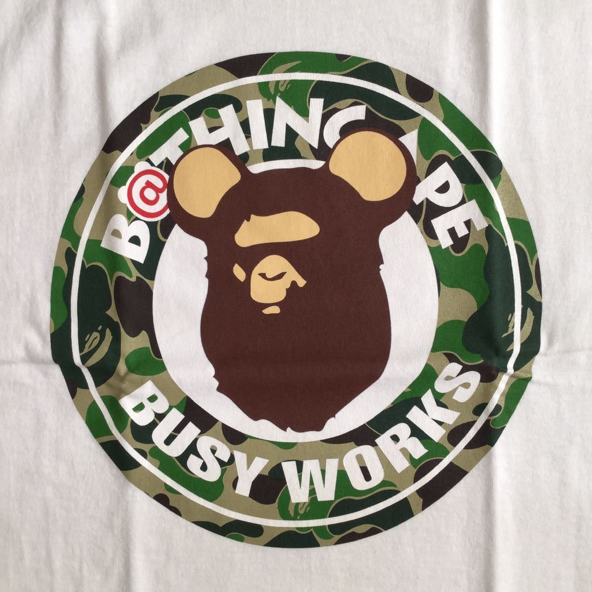 Bape × Medicom Toy BAPE × BE@RBRICK ABC camo circle logo T-shirt a bathing ape Size US M / EU 48-50 / 2 - 2 Thumbnail