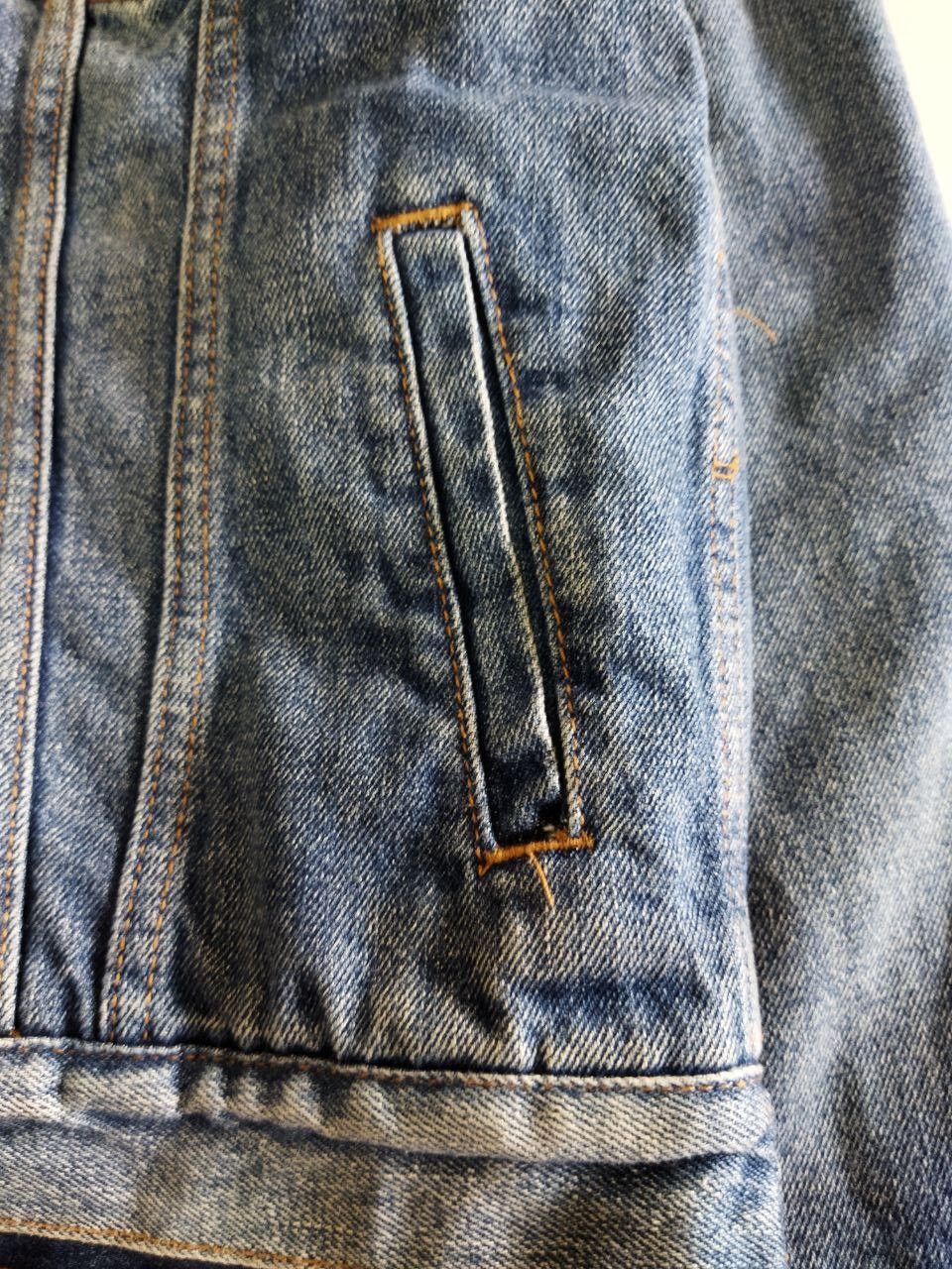 Gap Vintage GAP Sherpa Lining Denim Jacket Size US XS / EU 42 / 0 - 8 Thumbnail